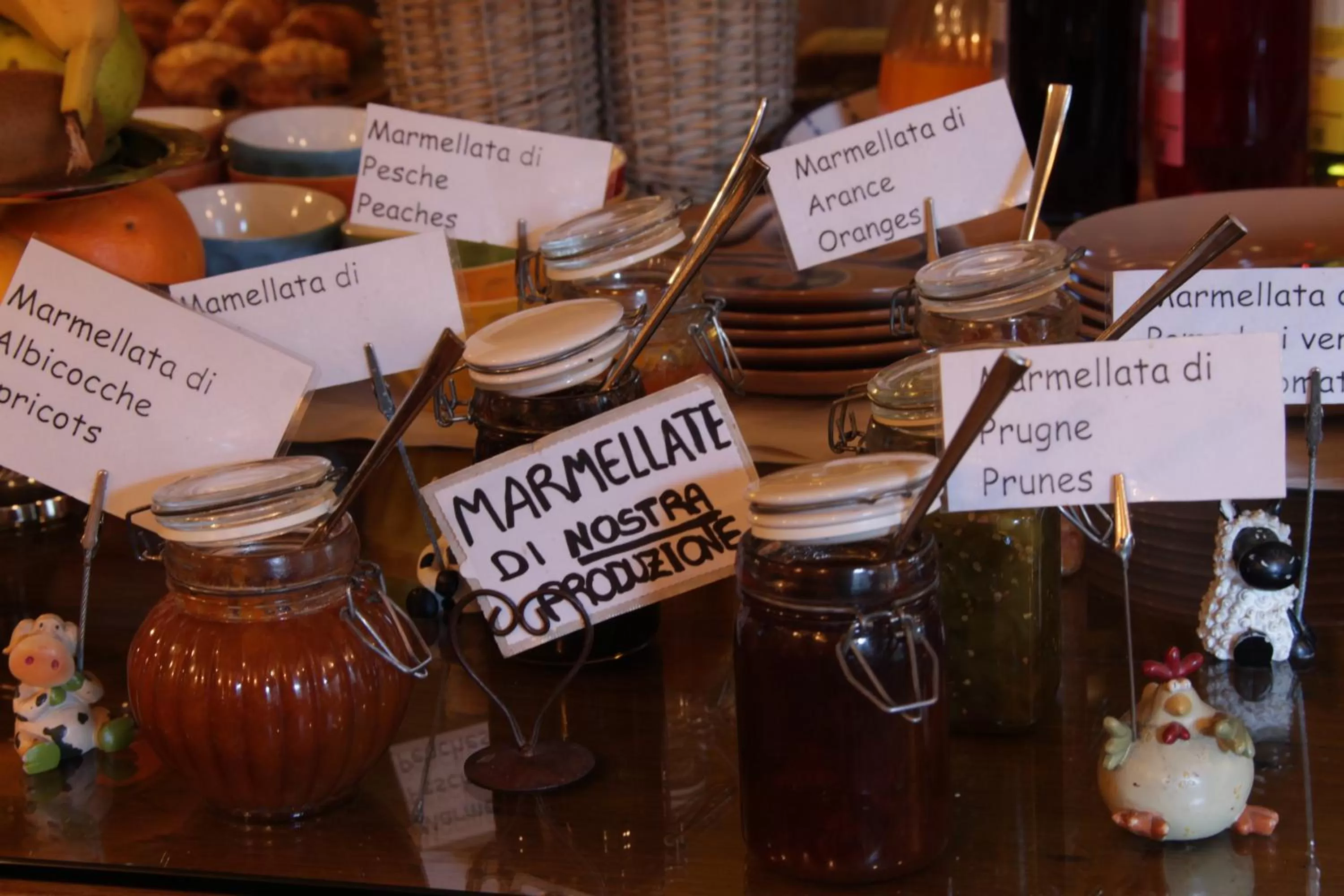 Breakfast in Hotel Chalet La Meridiana