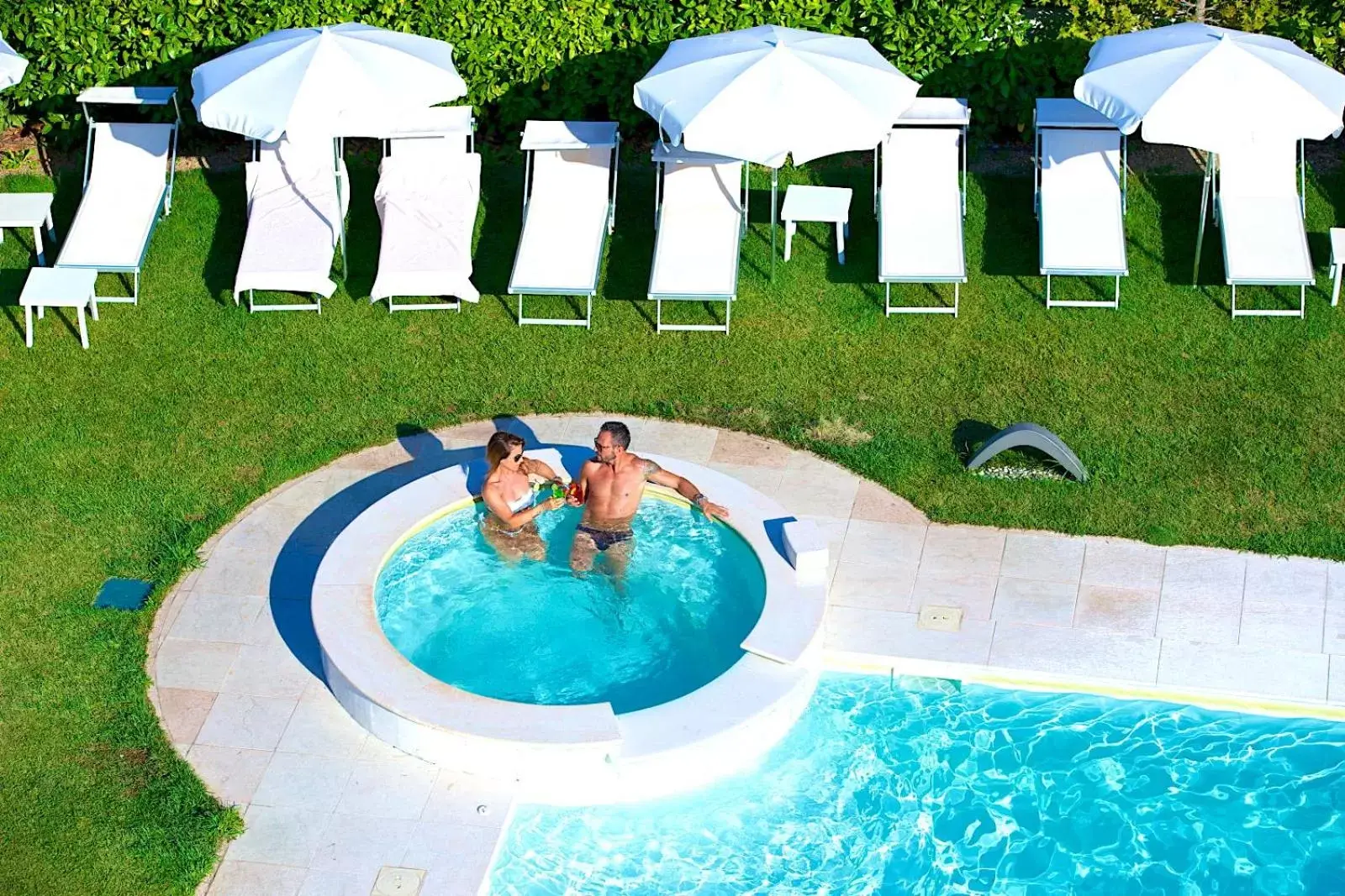 People, Swimming Pool in Enjoy Garda Hotel