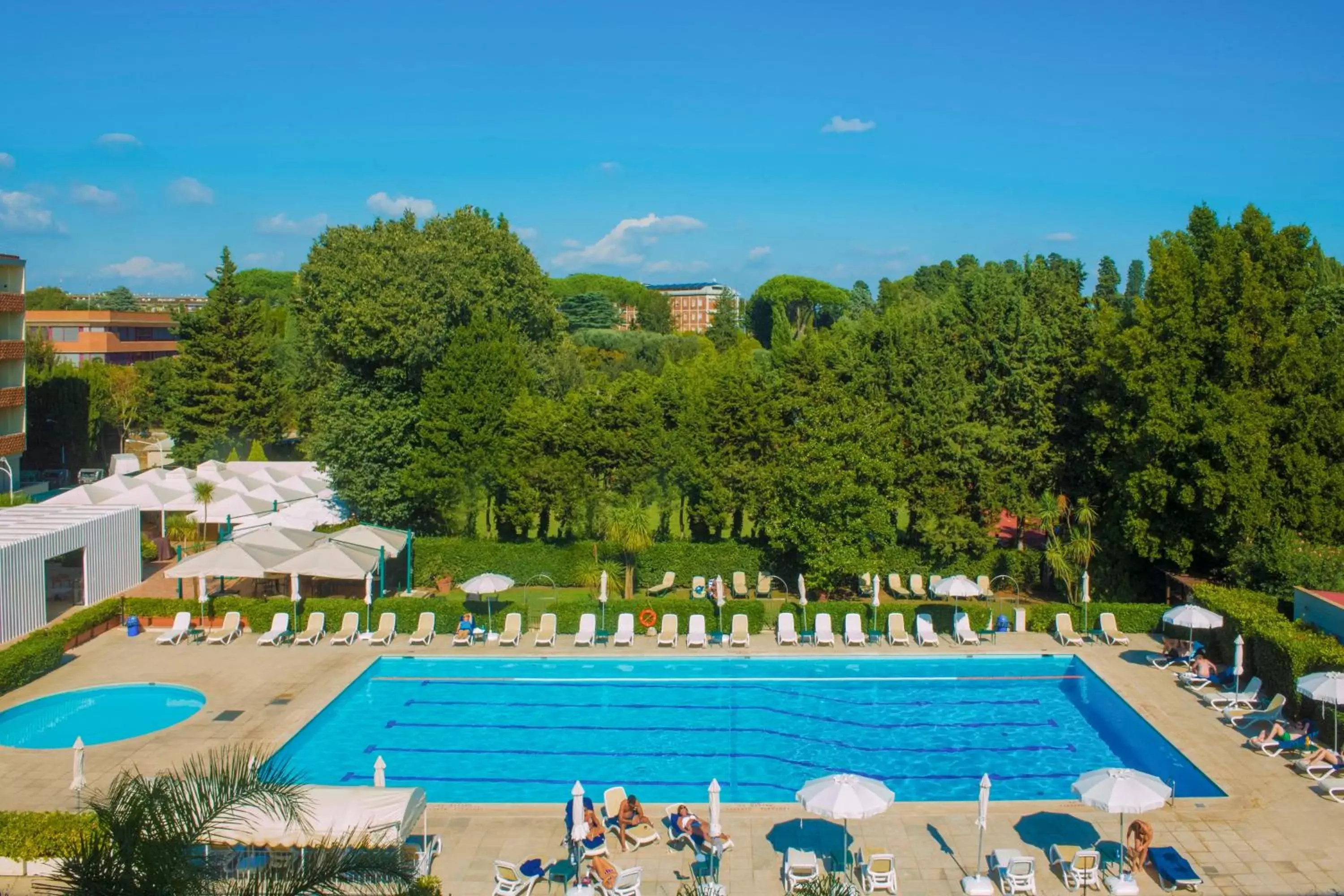 Photo of the whole room, Pool View in Crowne Plaza Rome St. Peter's, an IHG Hotel