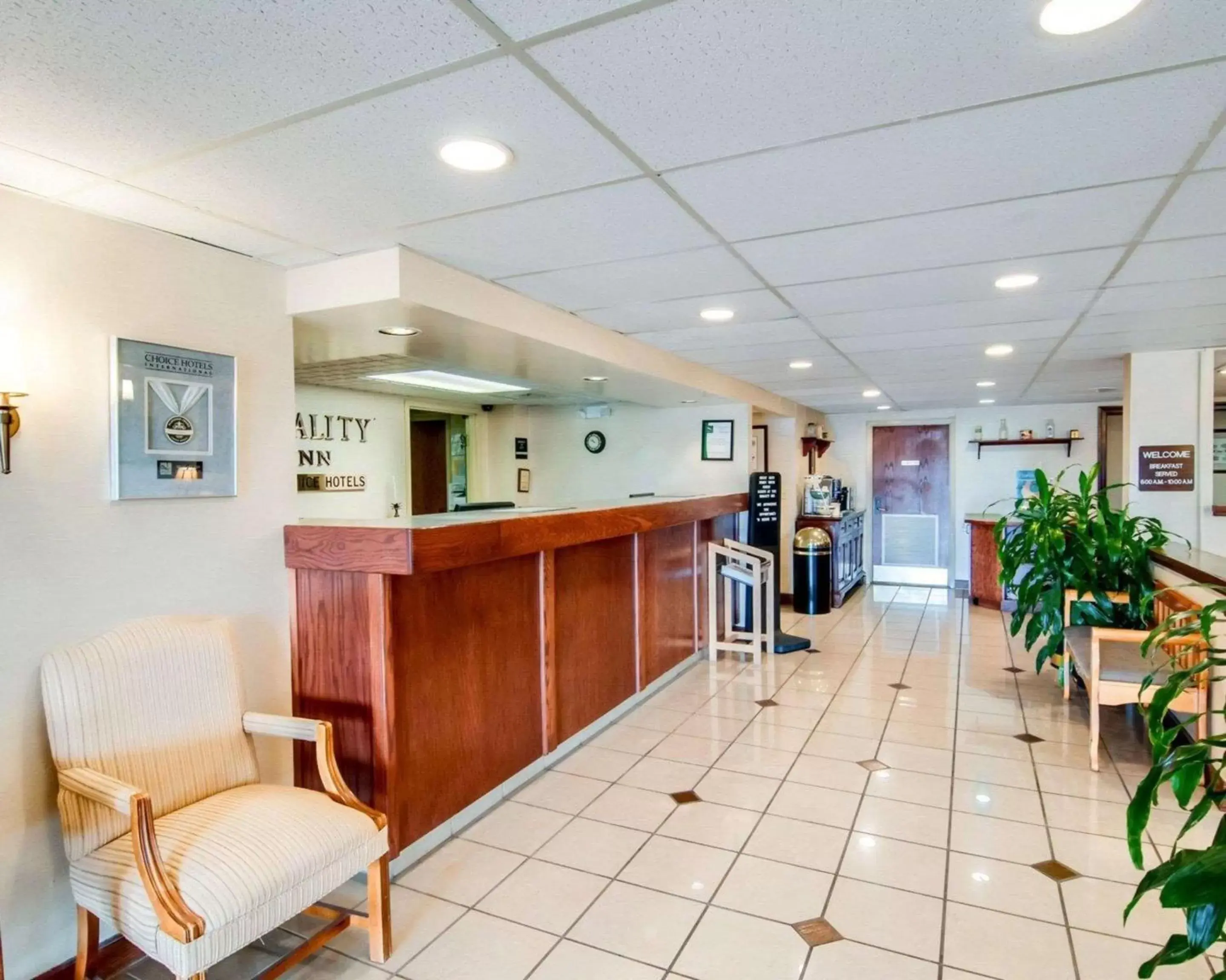 Lobby or reception, Lobby/Reception in Quality Inn Christiansburg - Blacksburg