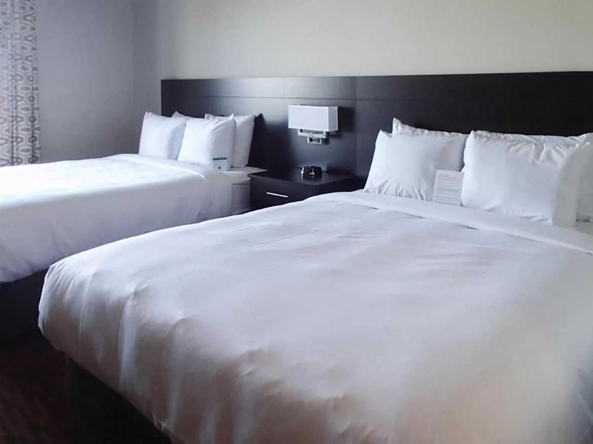 Bedroom, Bed in Suburban Studios Midland I-20