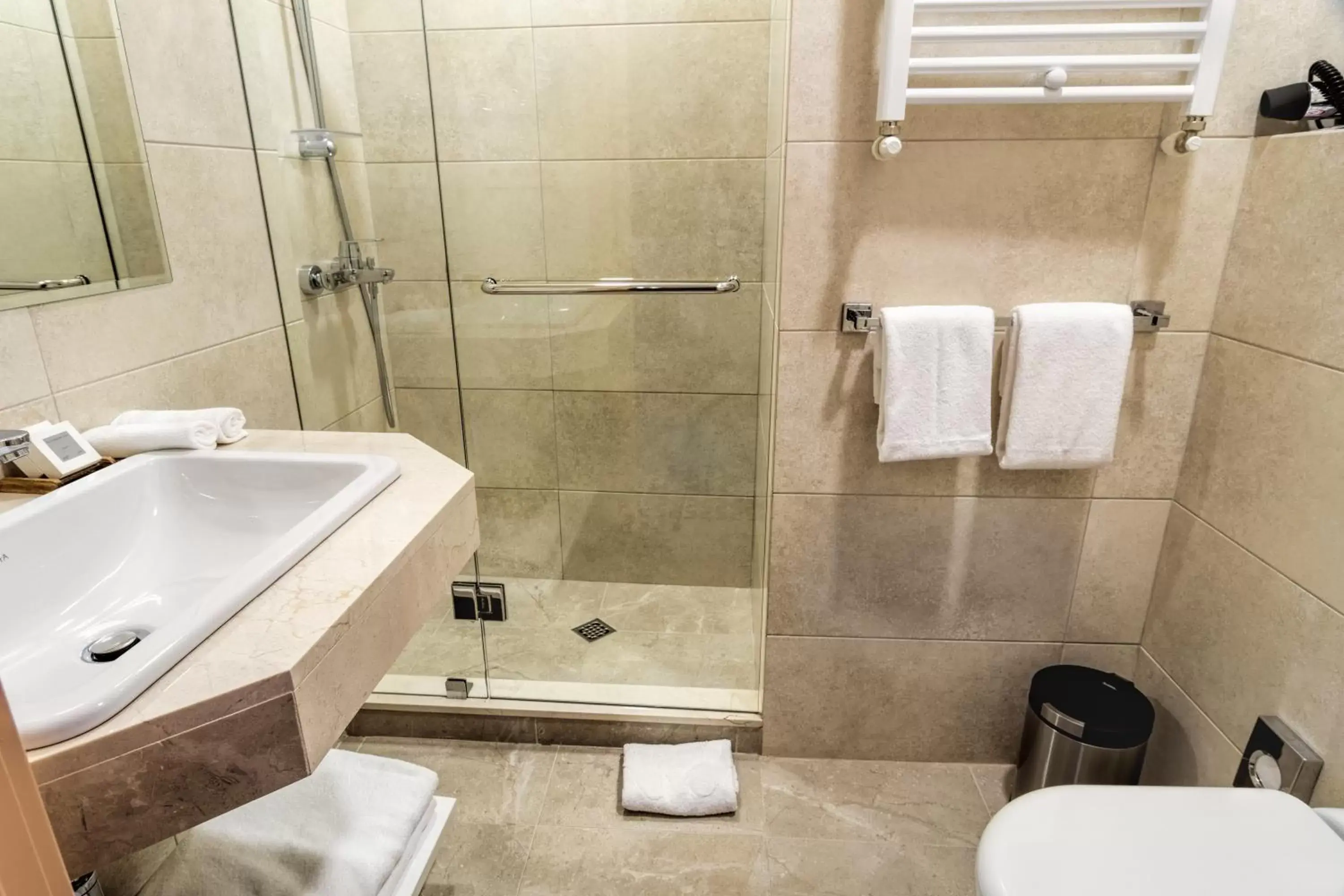 Shower, Bathroom in Golden Tulip Borjomi