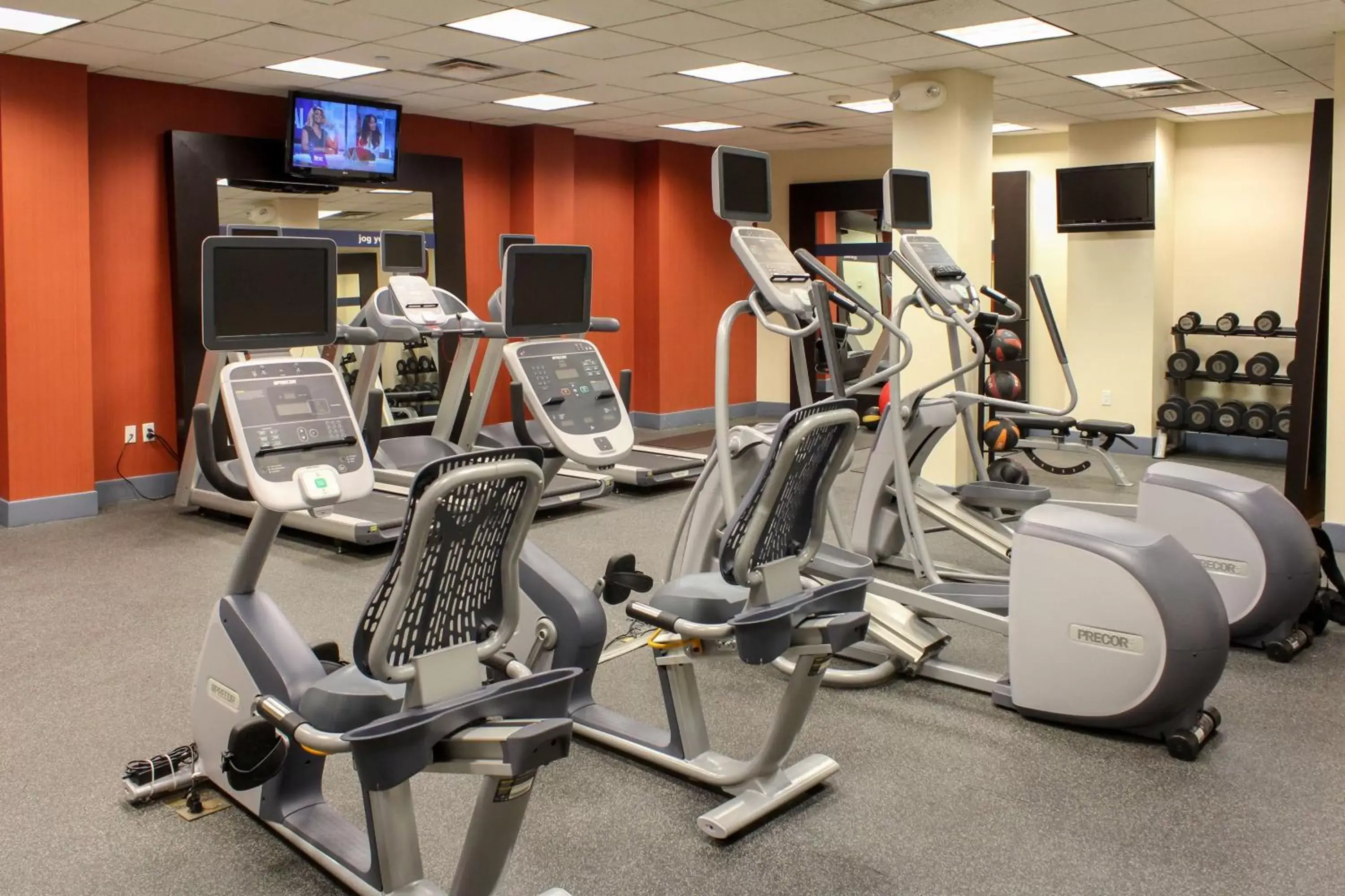 Fitness centre/facilities, Fitness Center/Facilities in Hampton Inn Long Island-Brookhaven