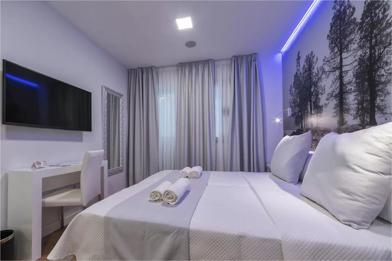 Bed in Hotel Ciudad del Mar