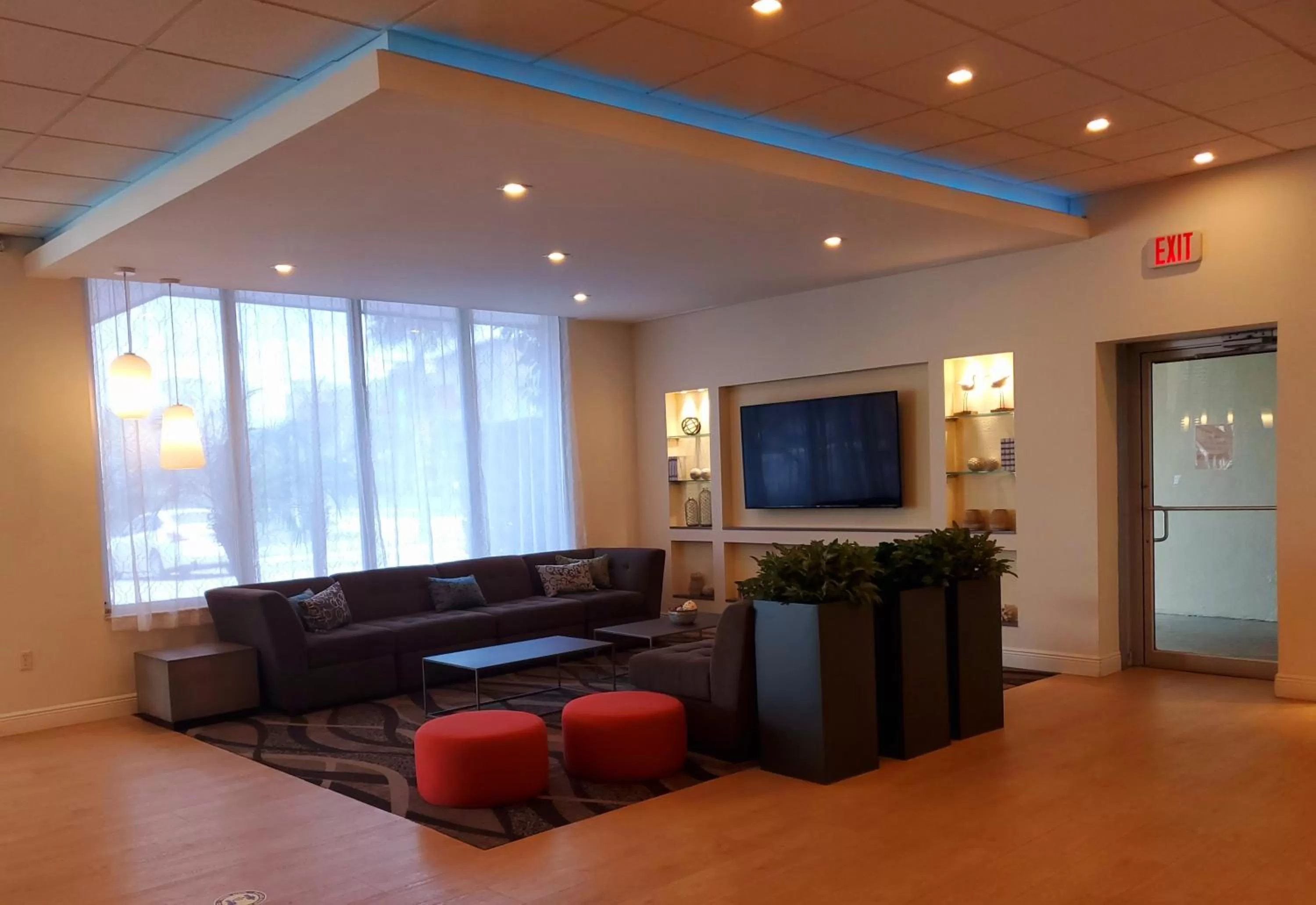 Living room in Days Inn by Wyndham Titusville Kennedy Space Center