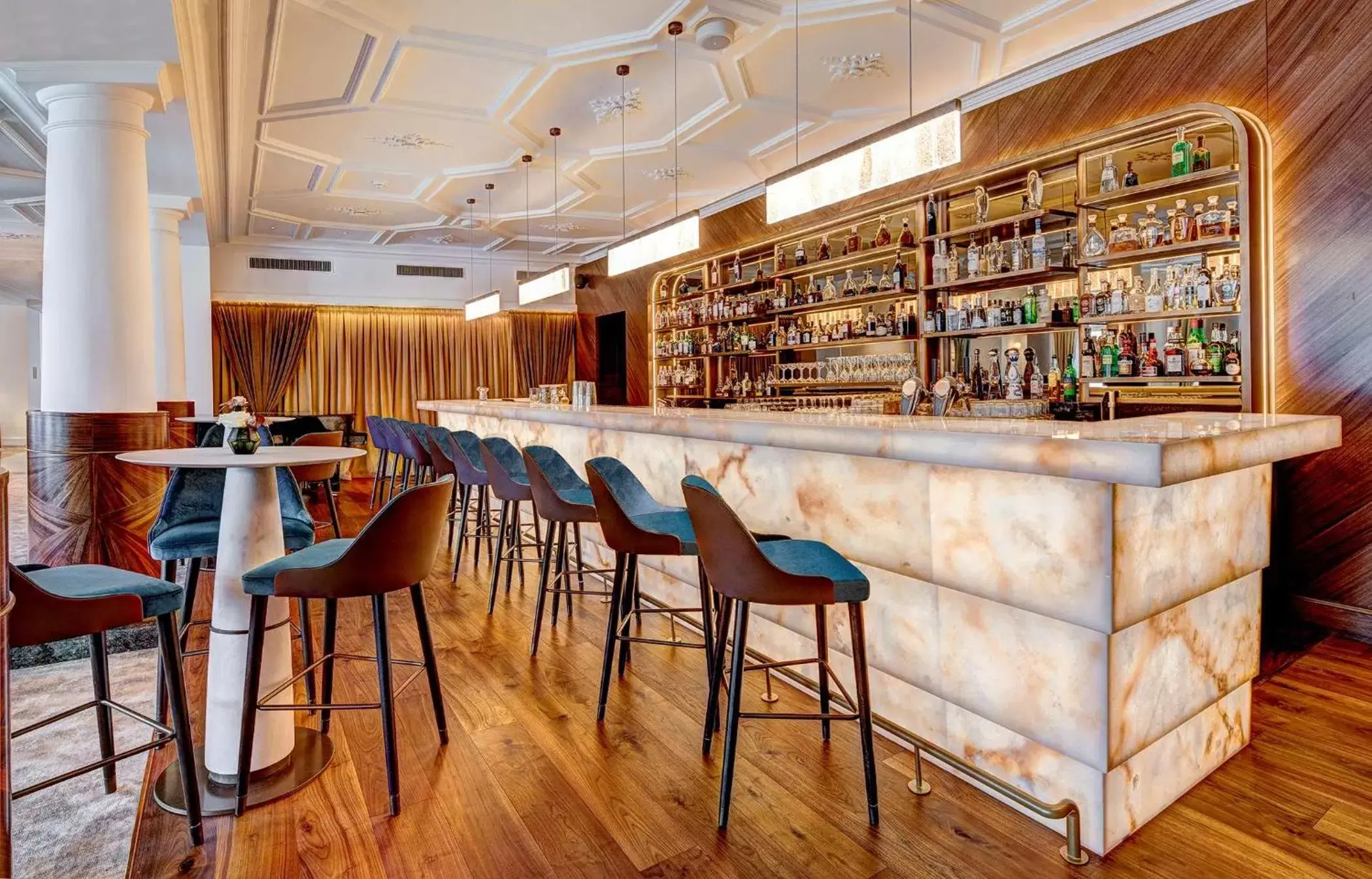 Lobby or reception, Lounge/Bar in Grand Hotel des Bains Kempinski