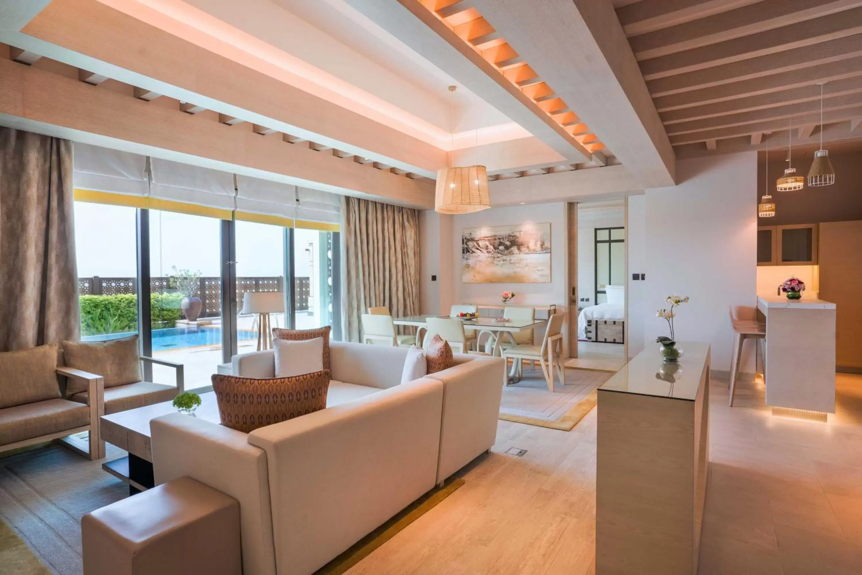 Seating Area in Saadiyat Rotana Resort and Villas