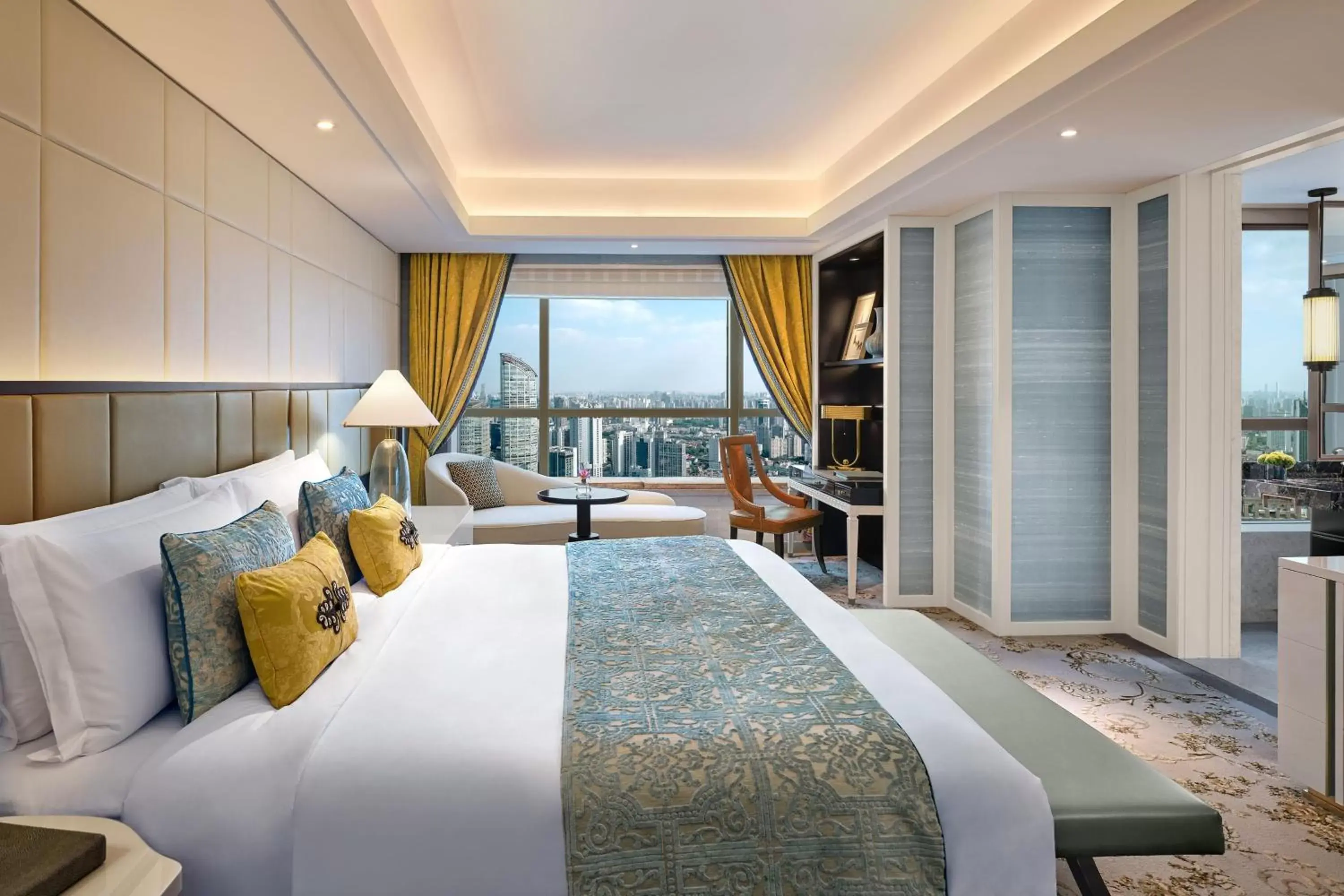 Bedroom in The St. Regis Shanghai Jingan