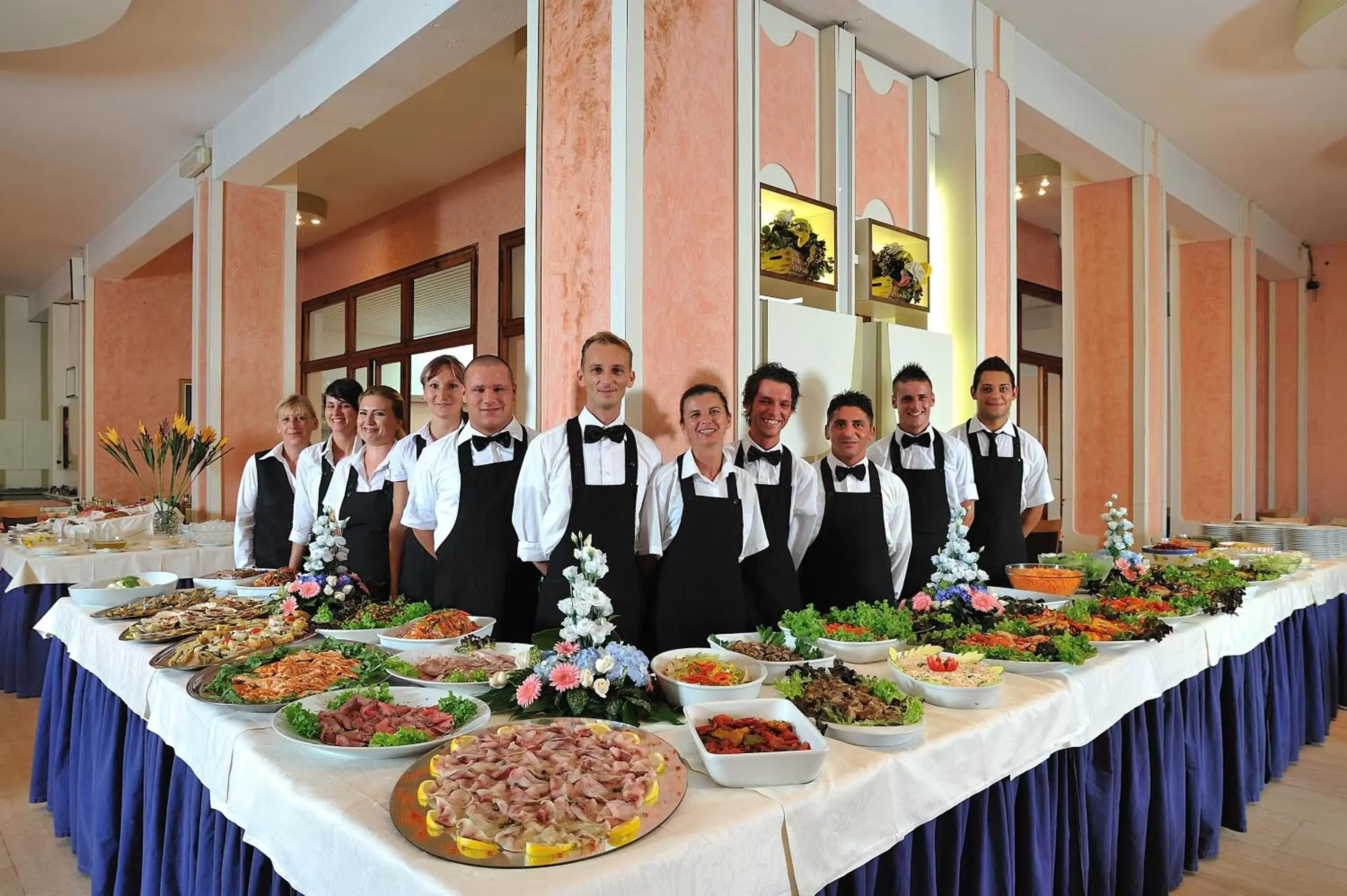 Restaurant/places to eat, Staff in Hotel Adria