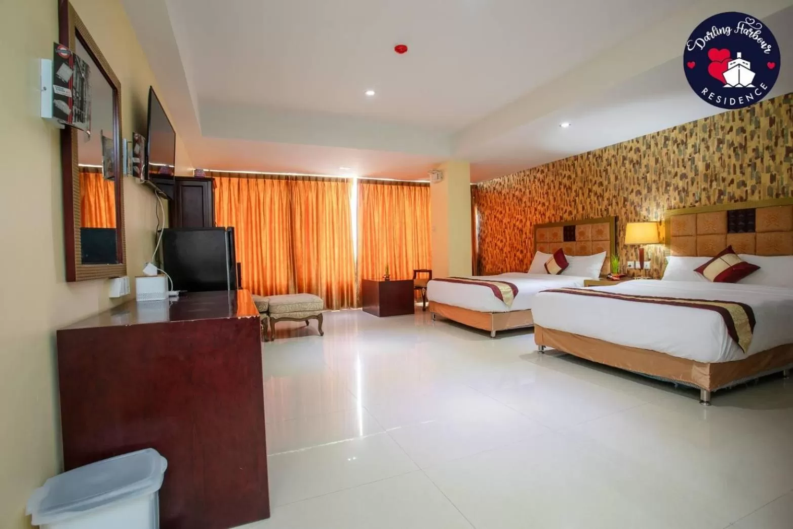Bed in Darling Harbour Residence - South Pattaya