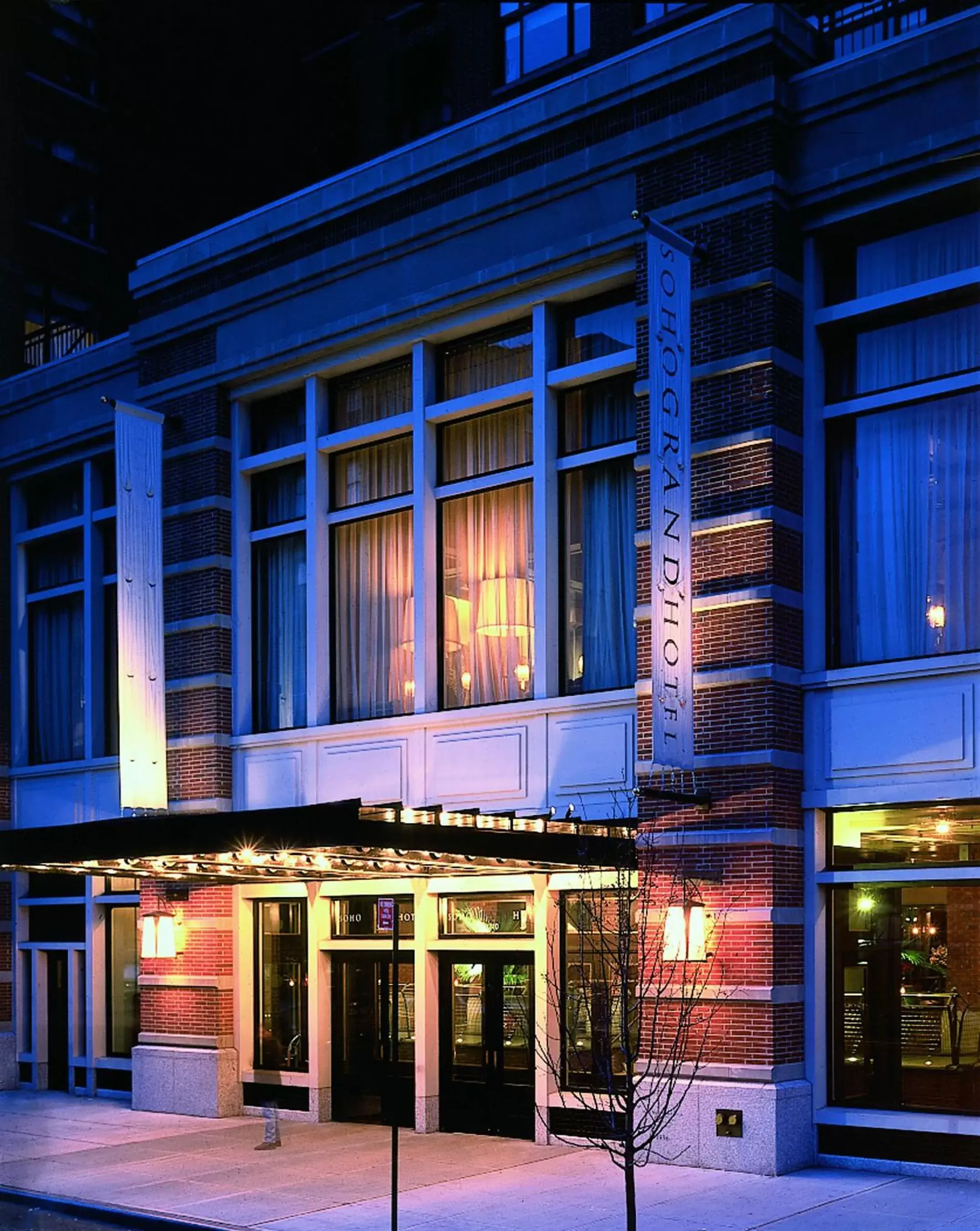 Facade/entrance, Property Building in Soho Grand Hotel