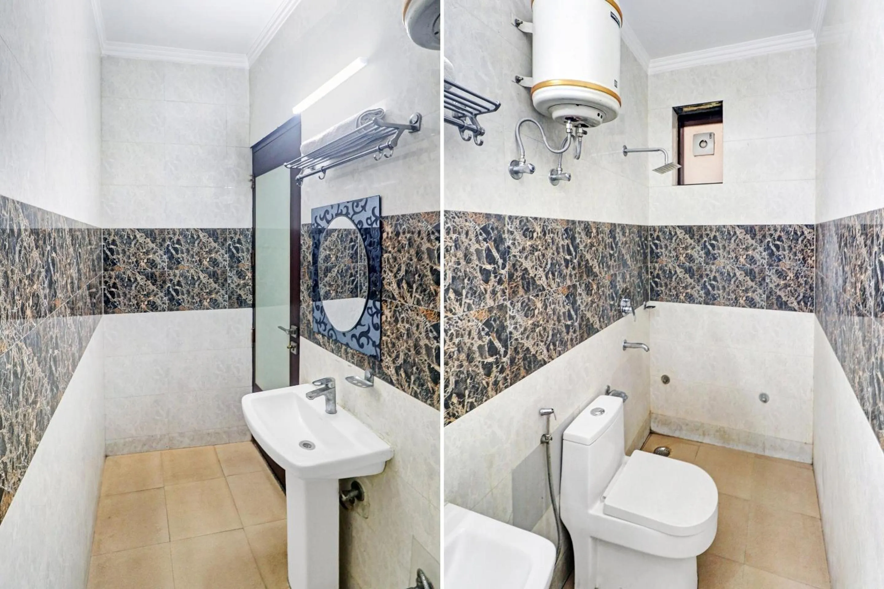 Bathroom in OYO 12675 Hotel Star Inn