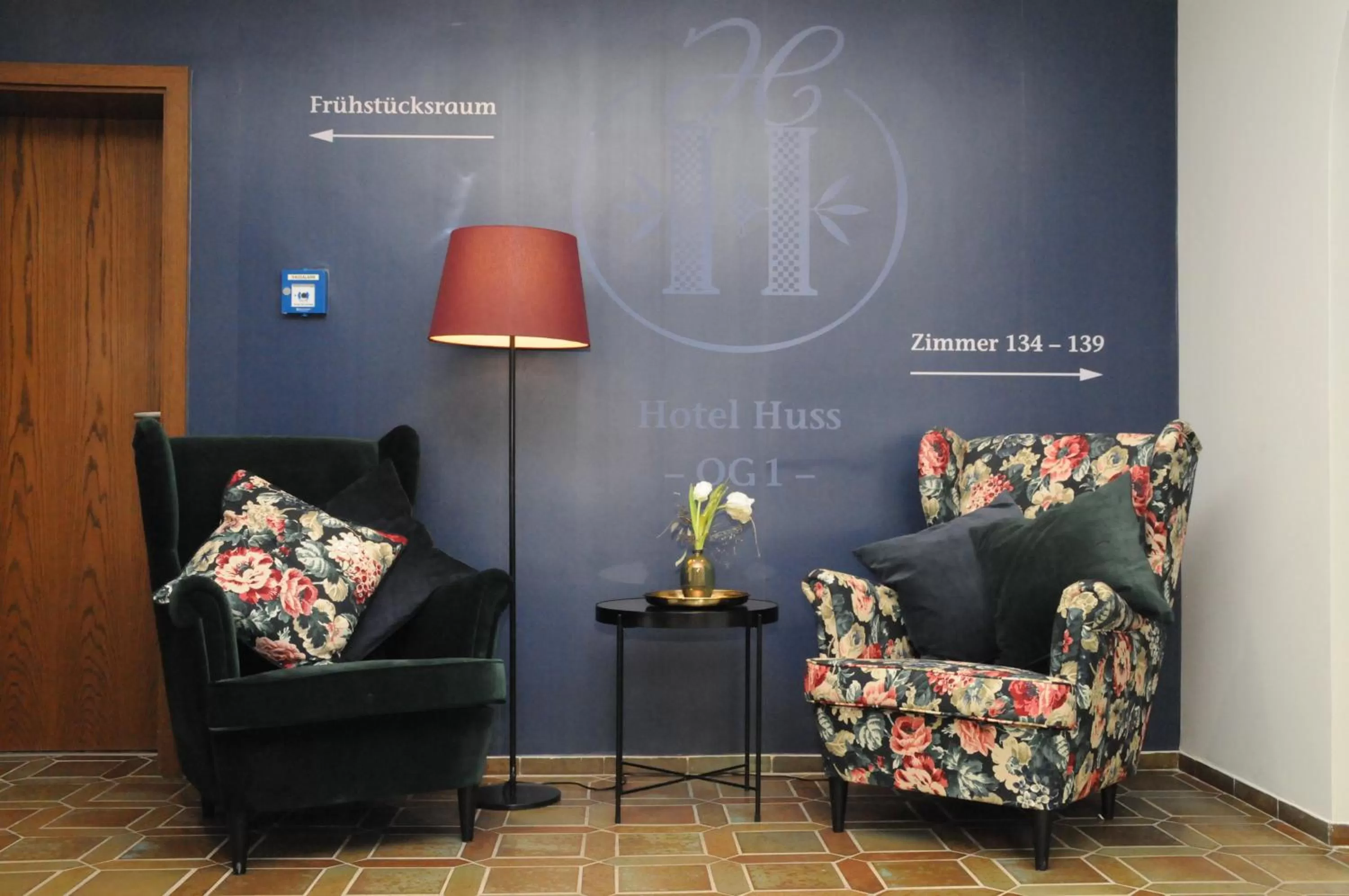 Decorative detail in Hotel Huss Limburg