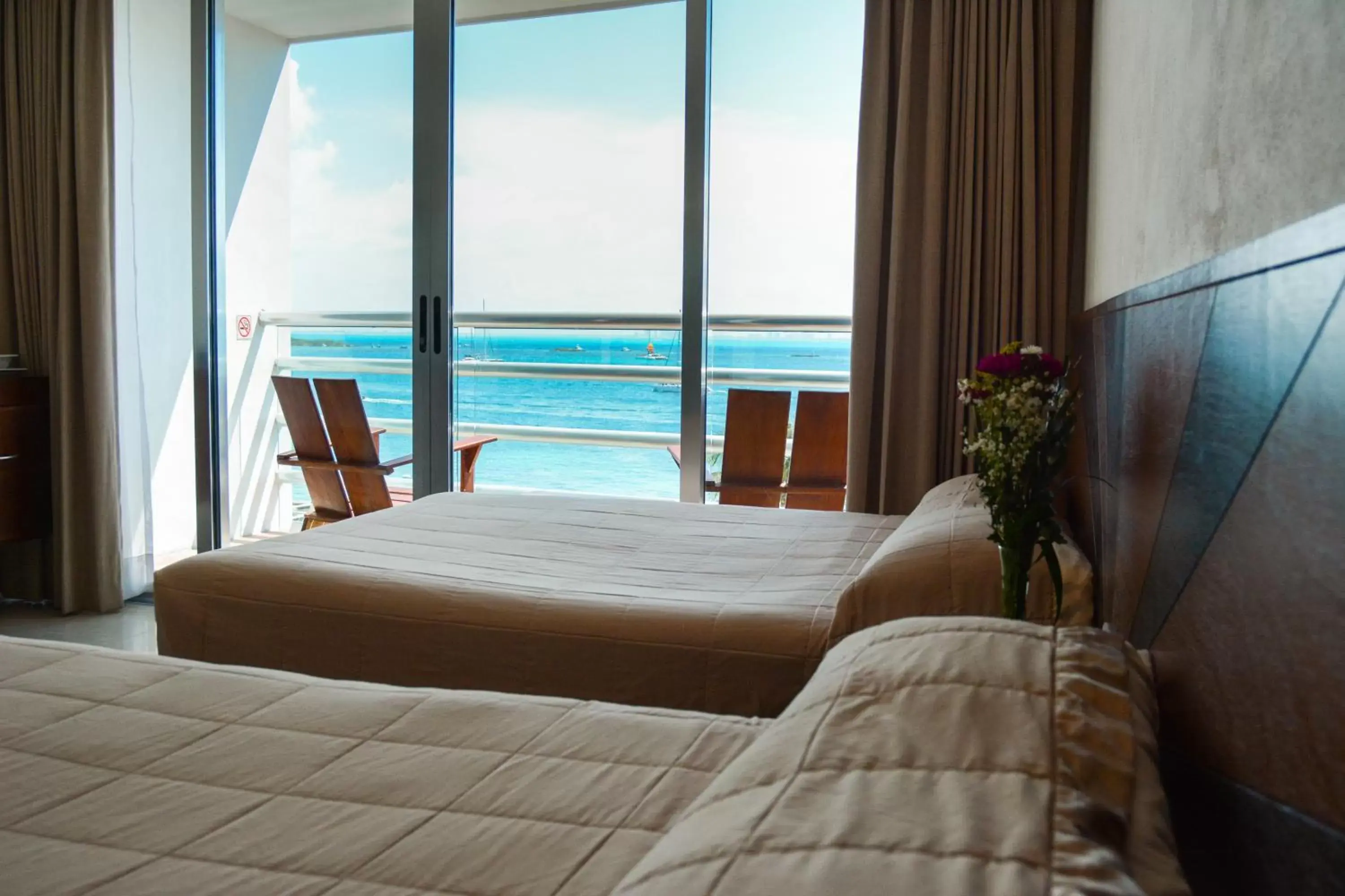 Bedroom, Sea View in Bahia Chac Chi - Adults Only