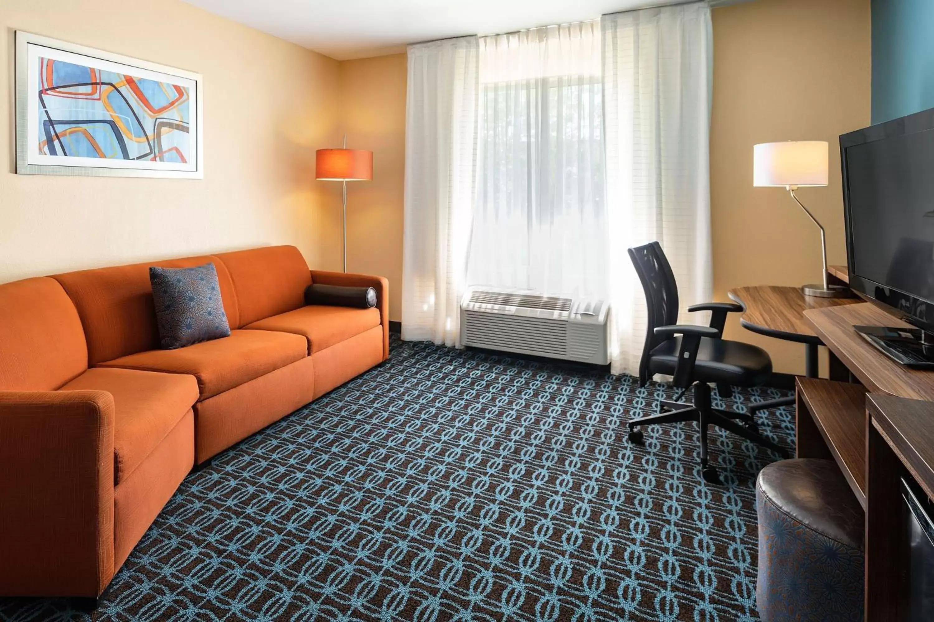 Living room, Seating Area in Fairfield Inn & Suites Raleigh Durham Airport Research Triangle Park