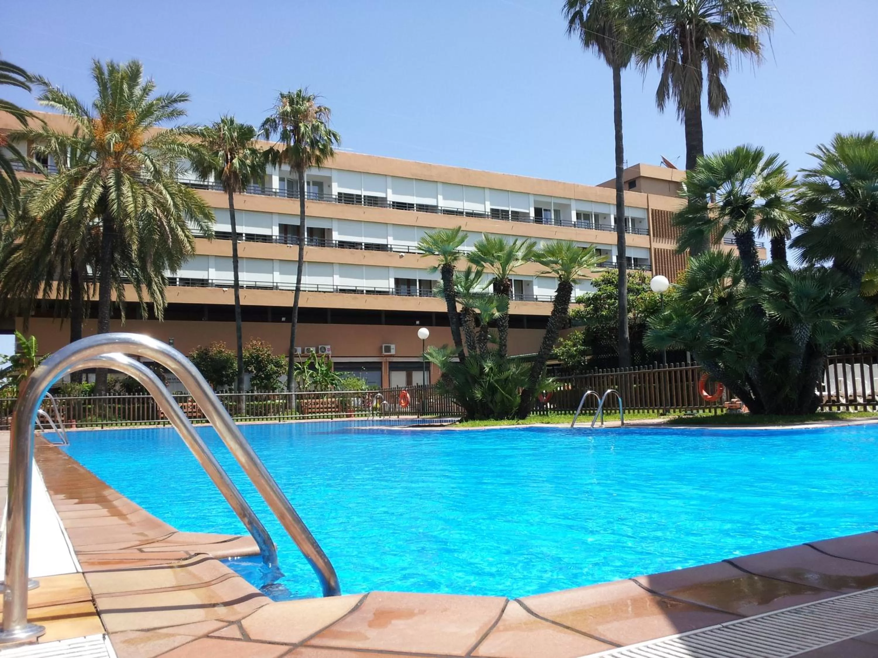 Swimming pool in Parador de Ceuta