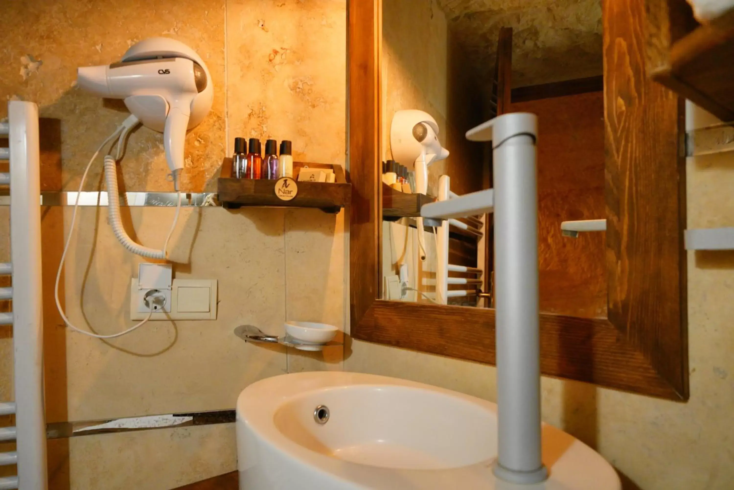 Bathroom in Cappadocia Nar Cave House & Hot Swimming Pool