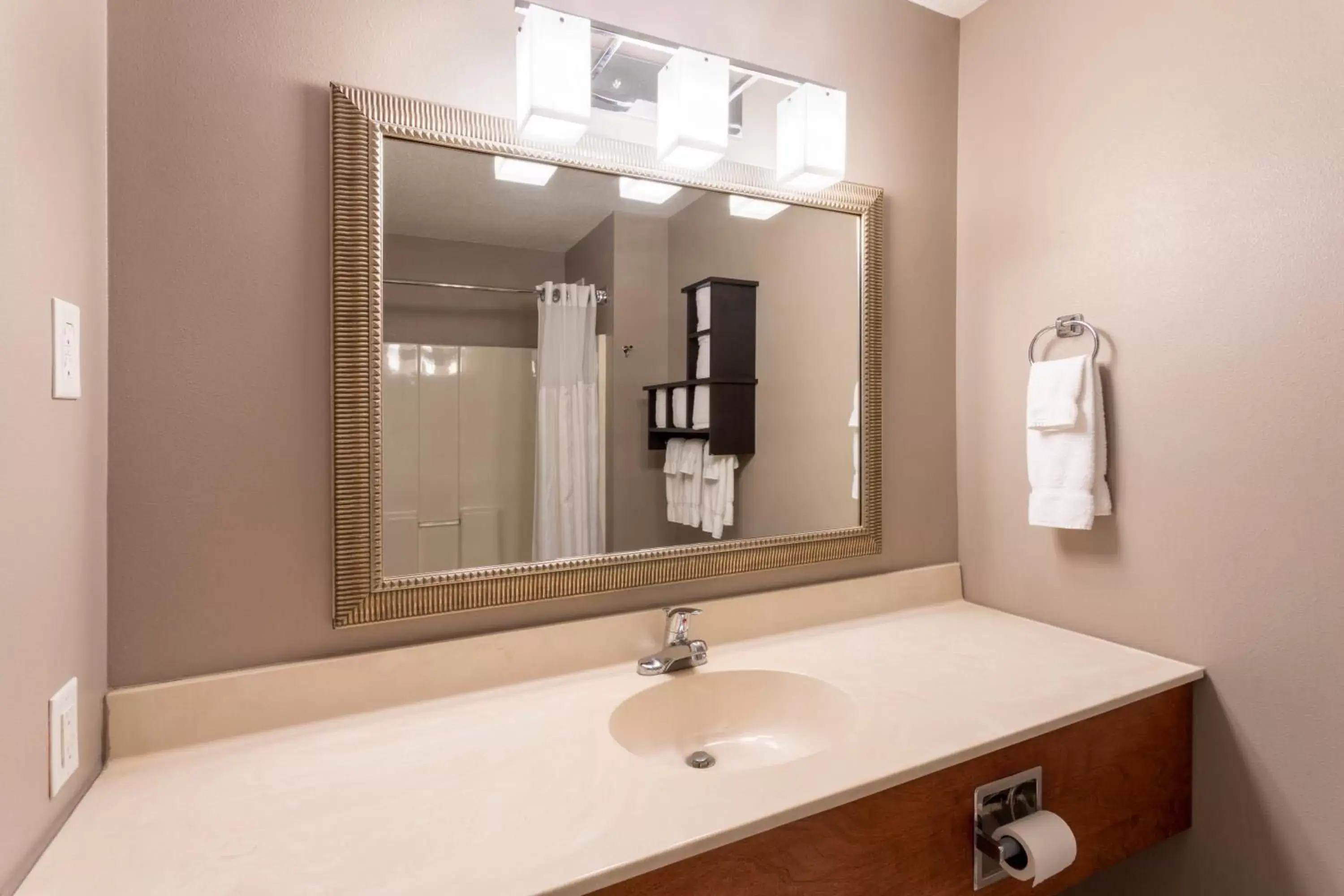 Bathroom in GrandStay Hotel & Suites Ames
