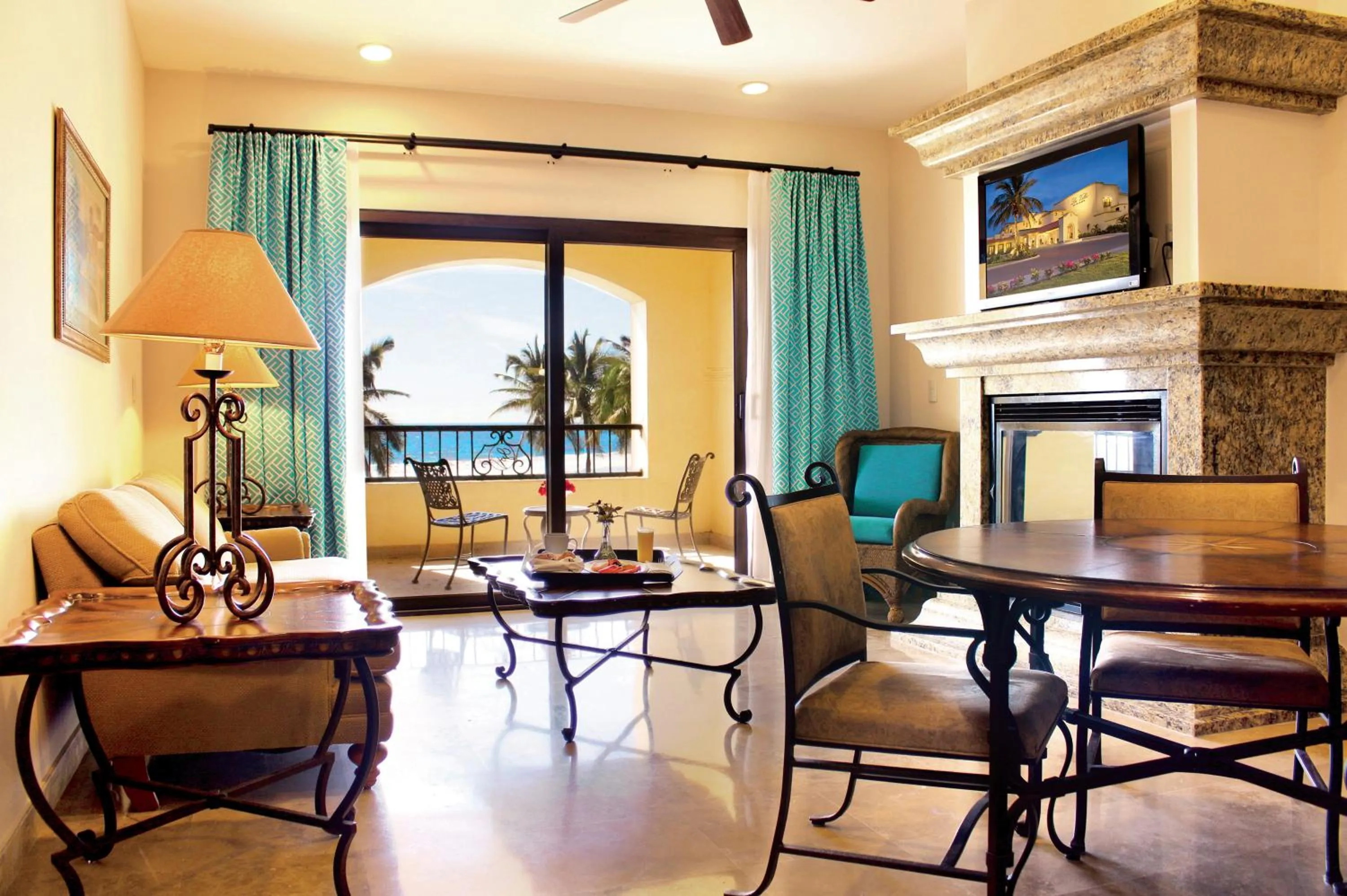 Living room in Las Villas Hotel & Golf By Estrella del Mar