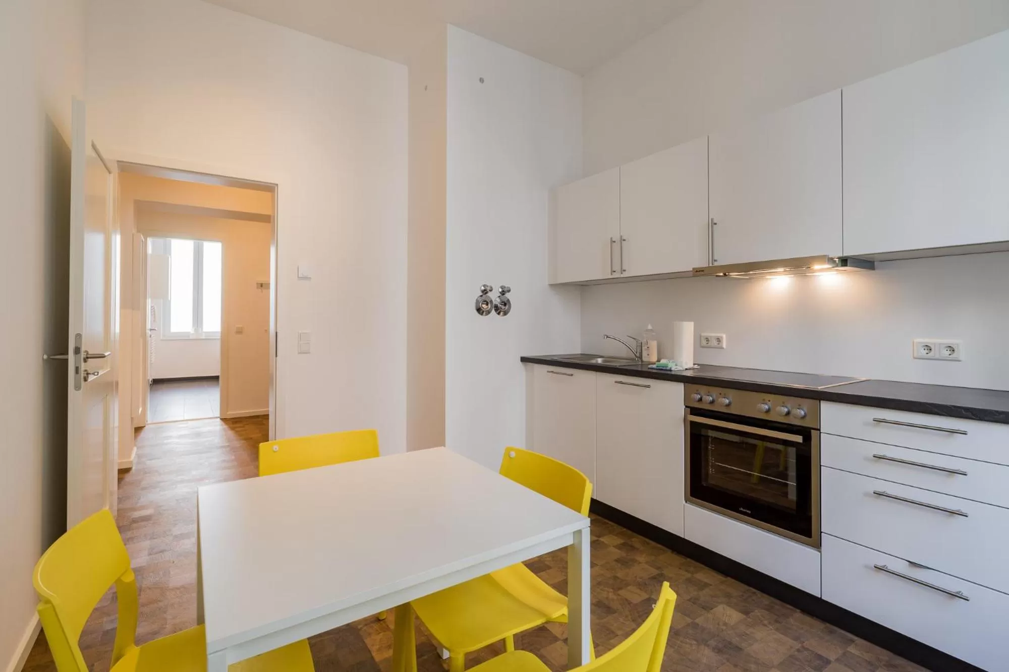 Kitchen or kitchenette in Nena Apartments Hermannplatz