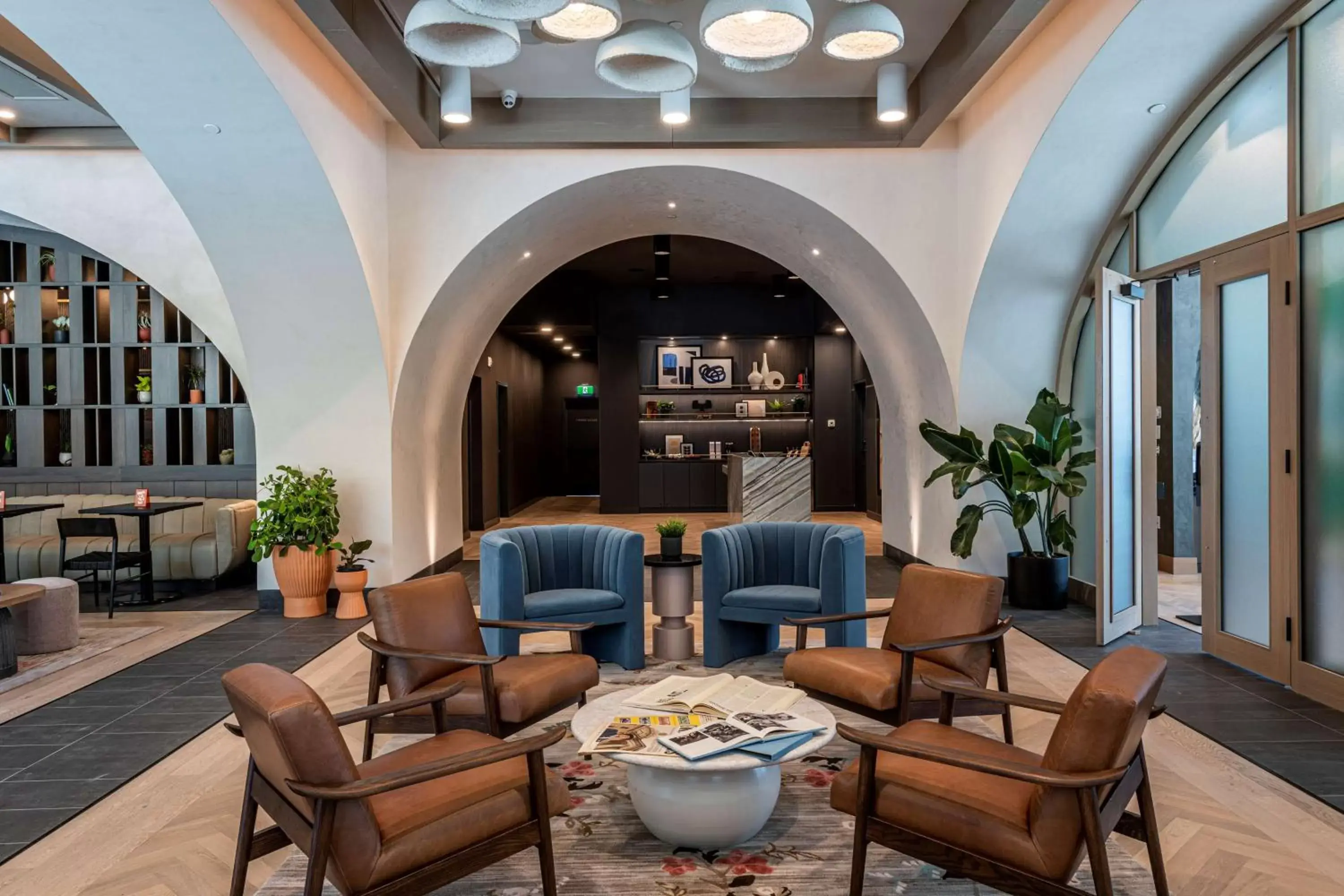 Lobby or reception in The Westley Calgary Downtown, Tapestry Collection By Hilton Lobby or reception in The Westley Calgary Downtown, Tapestry Collection By Hilton