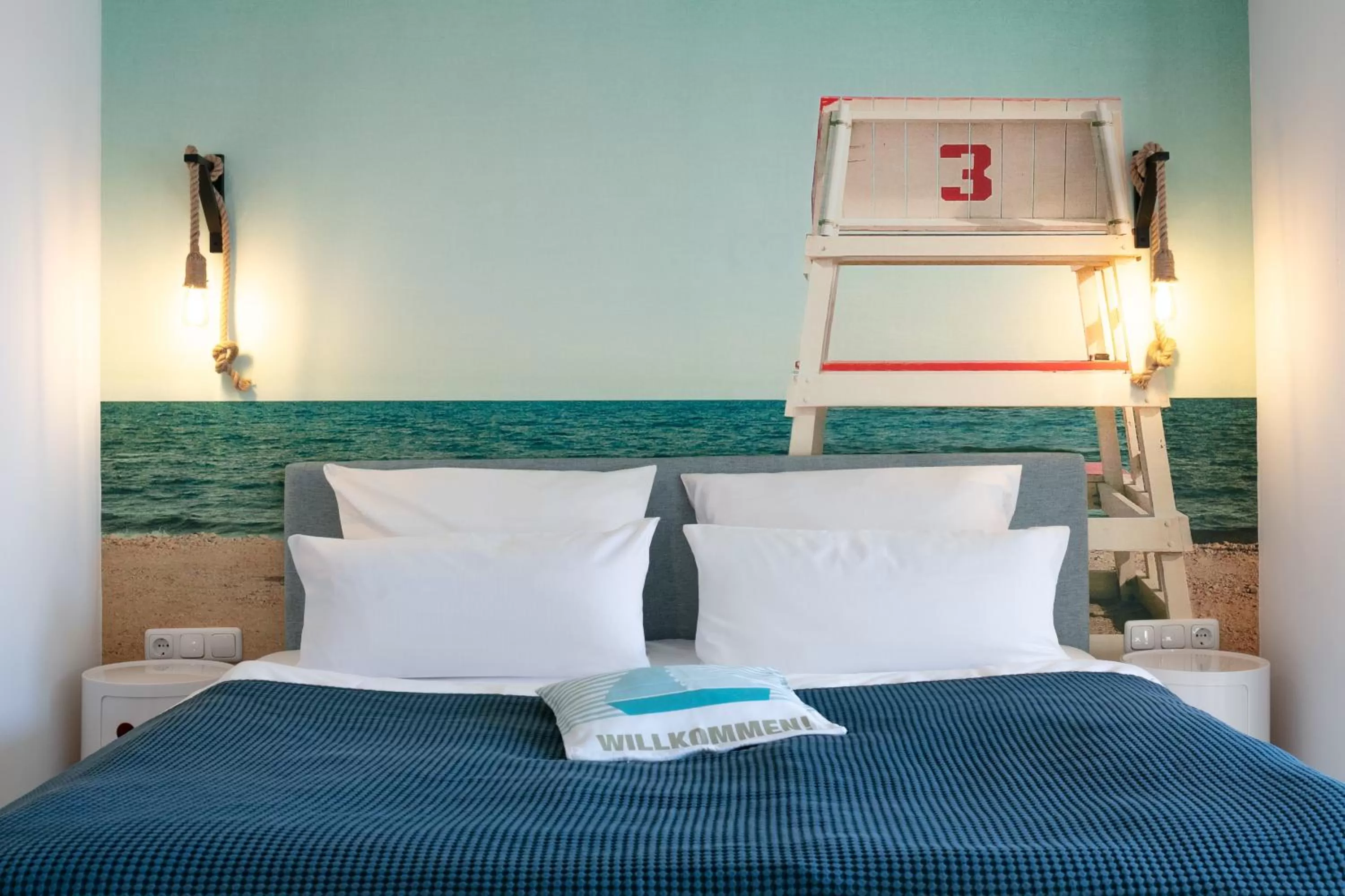 Bed in Hotel Bethanien