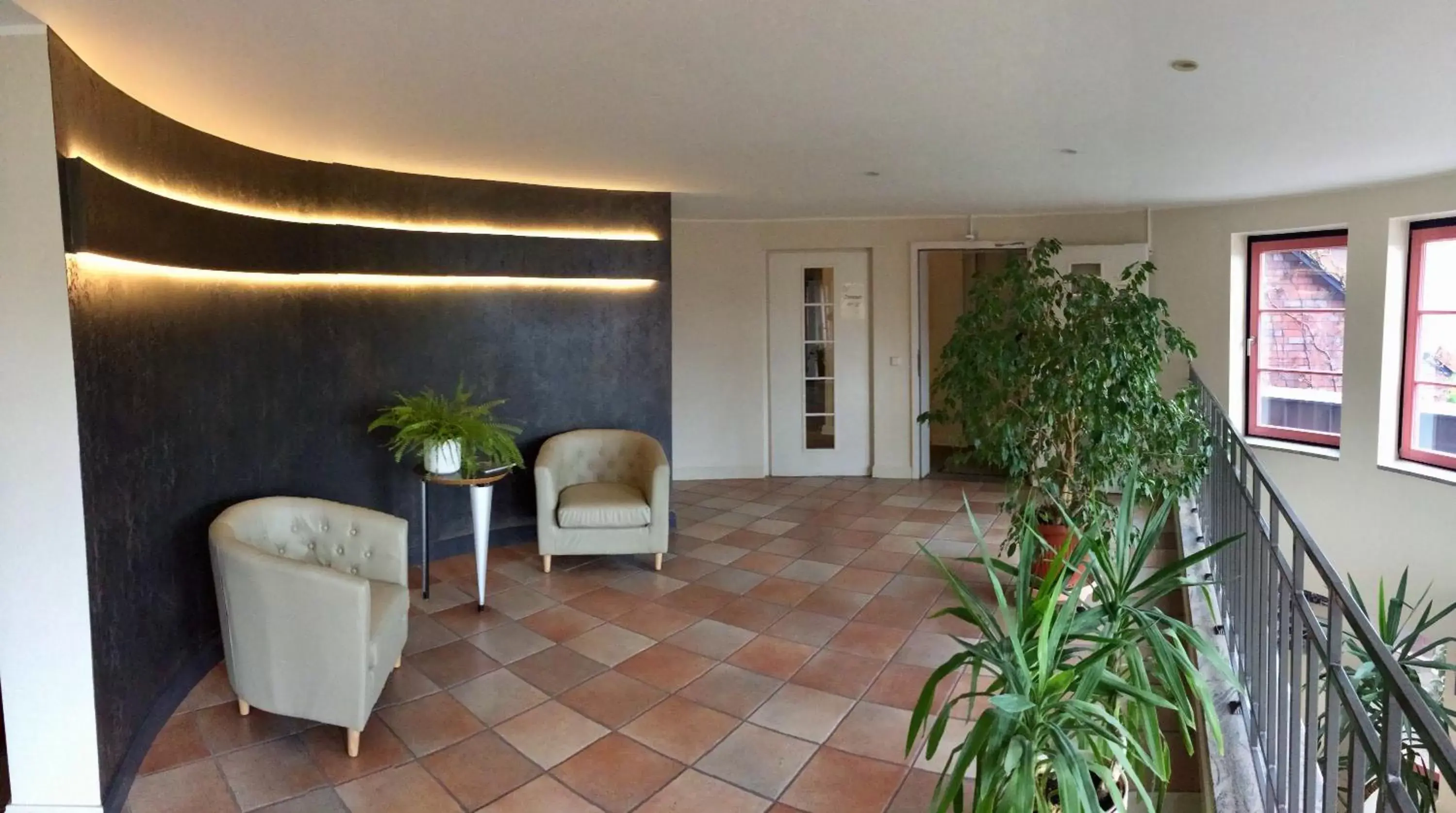 Seating area, Lobby/Reception in Hotel ARTE Schwerin