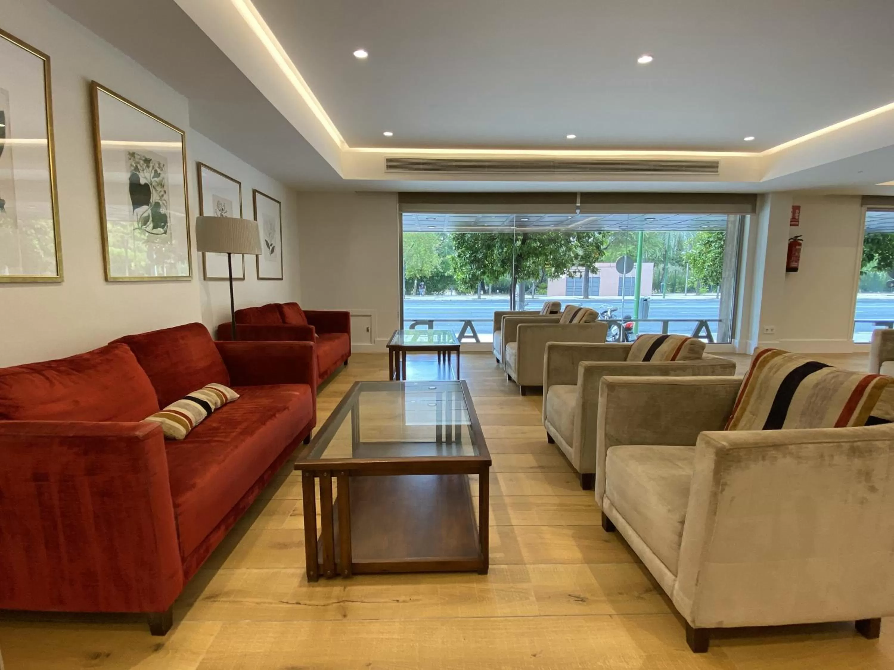 Floor plan in Hotel Alcázar