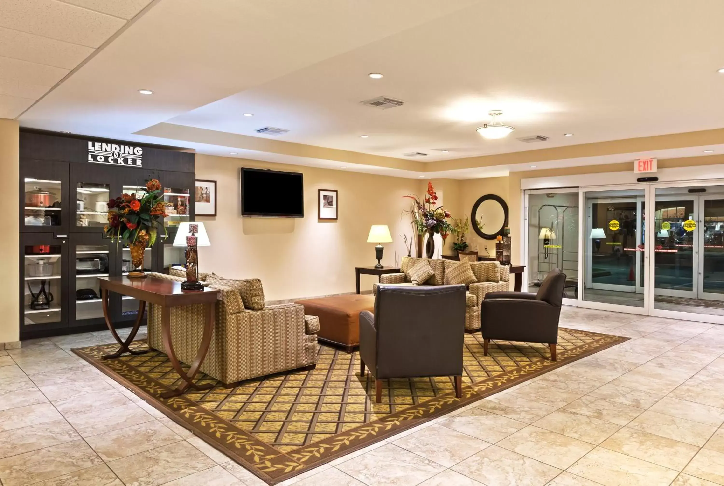 Lobby or reception, Lobby/Reception in Candlewood Suites Pearland, an IHG Hotel