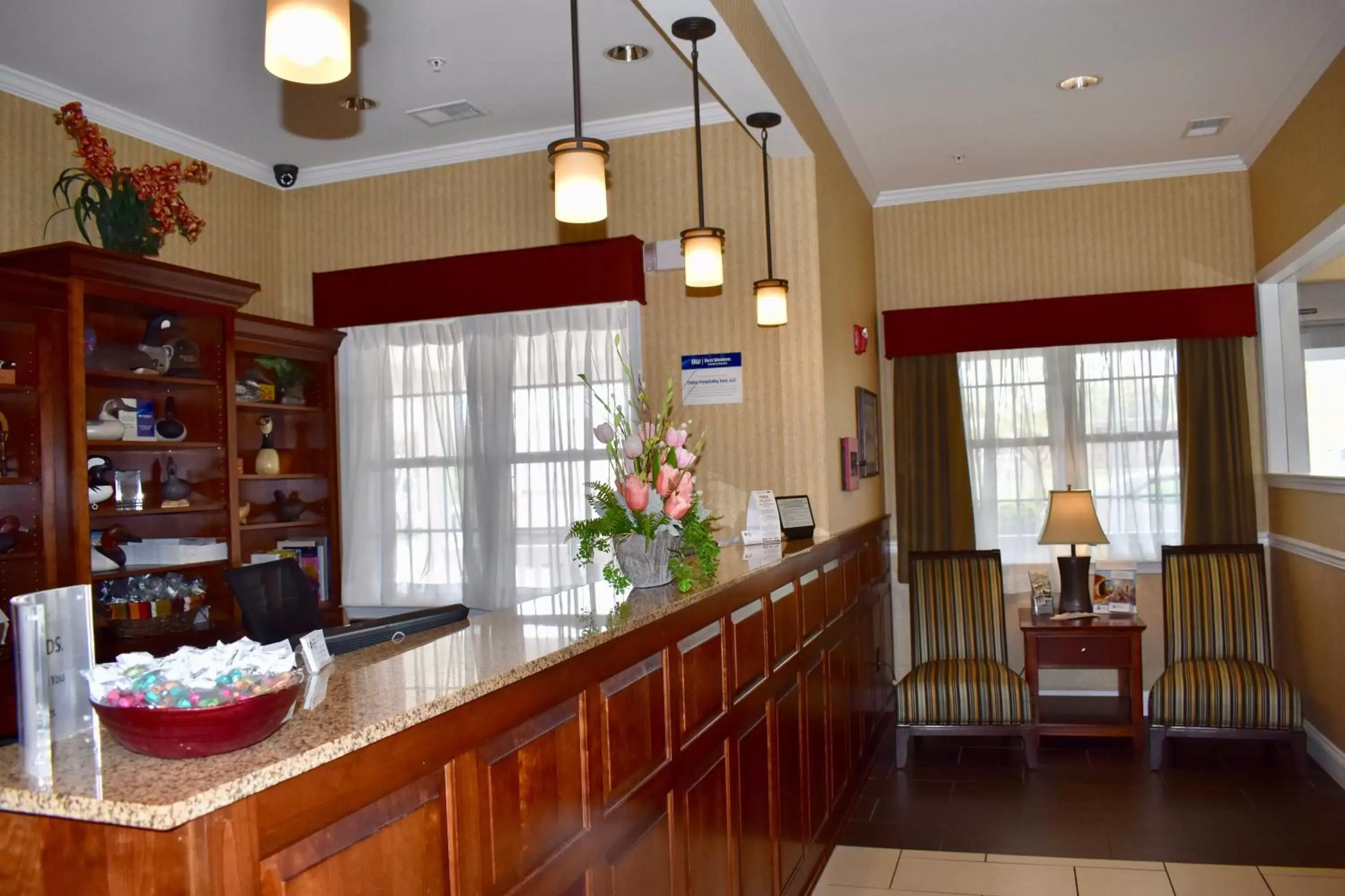 Lobby or reception in Best Western Plus Easton Inn & Suites Lobby or reception in Best Western Plus Easton Inn & Suites
