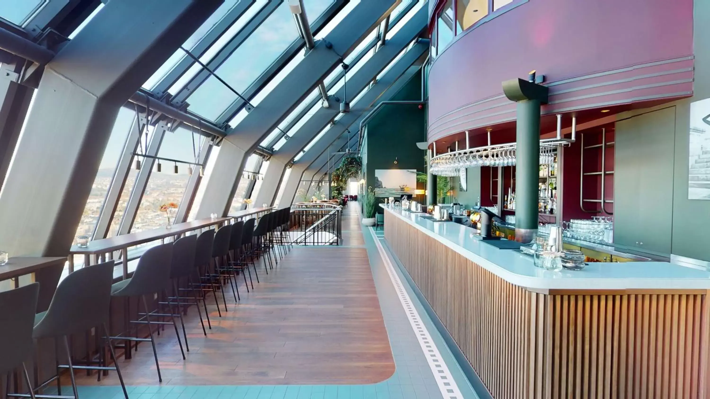 Lounge or bar, Balcony/Terrace in Radisson Blu Plaza Hotel, Oslo