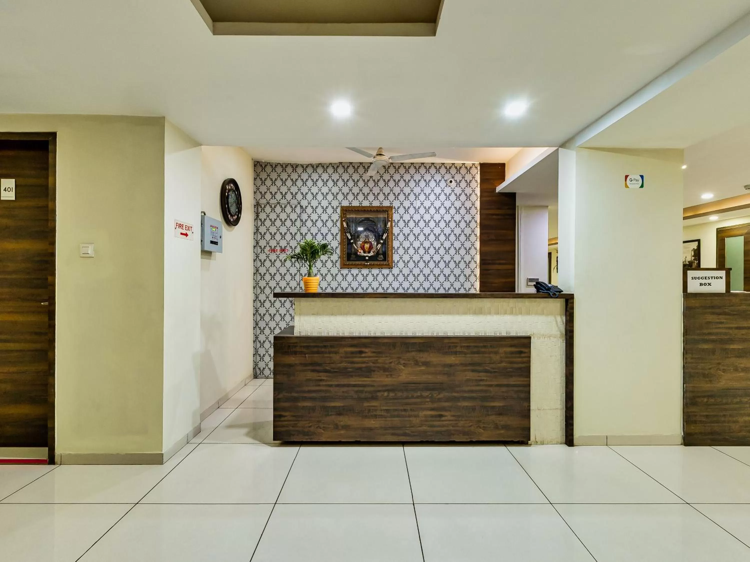 Lobby or reception in Hotel Galaxy Inn Kolhapur