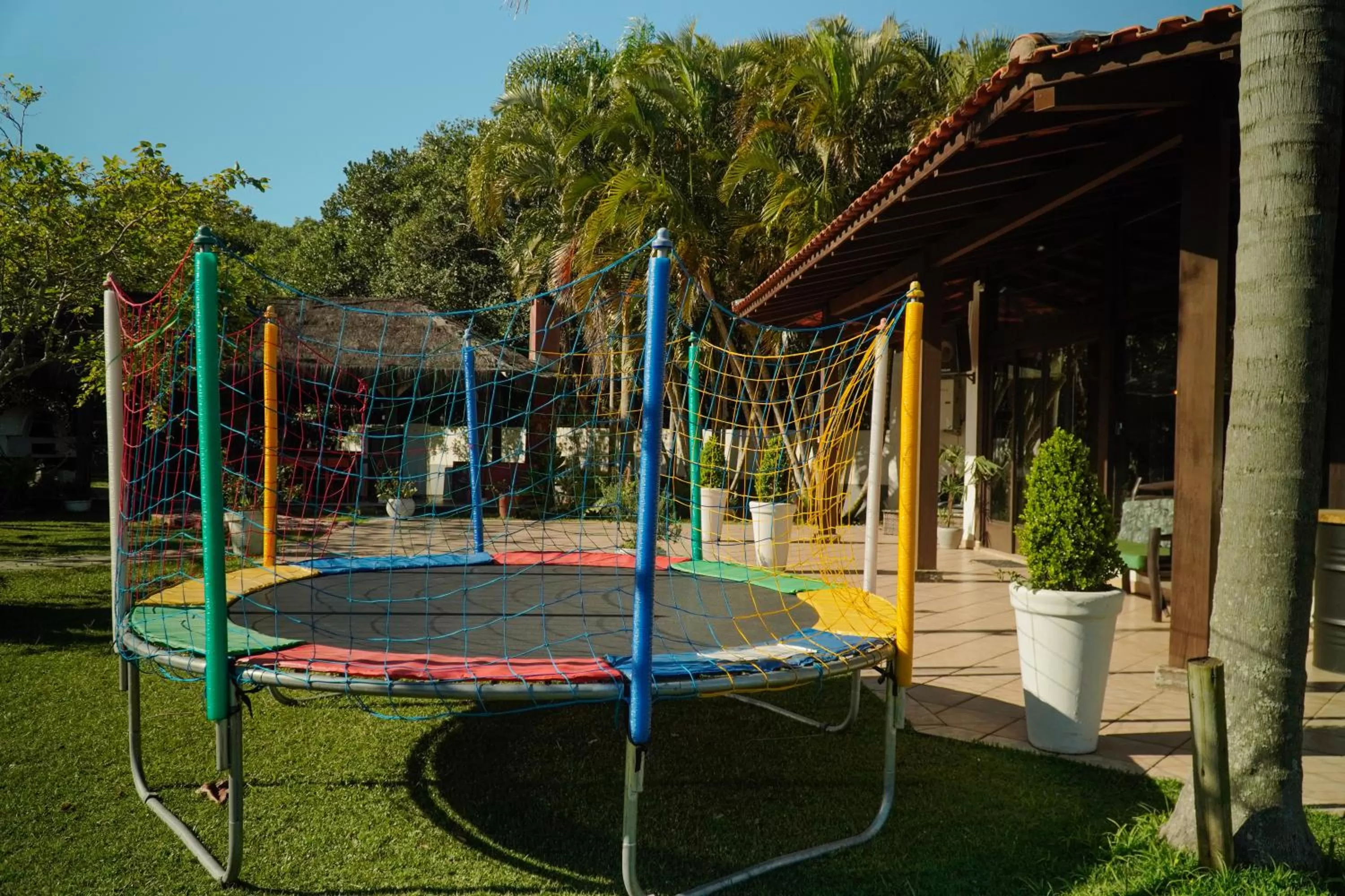 Children play ground in Pousada Dunasol Floripa