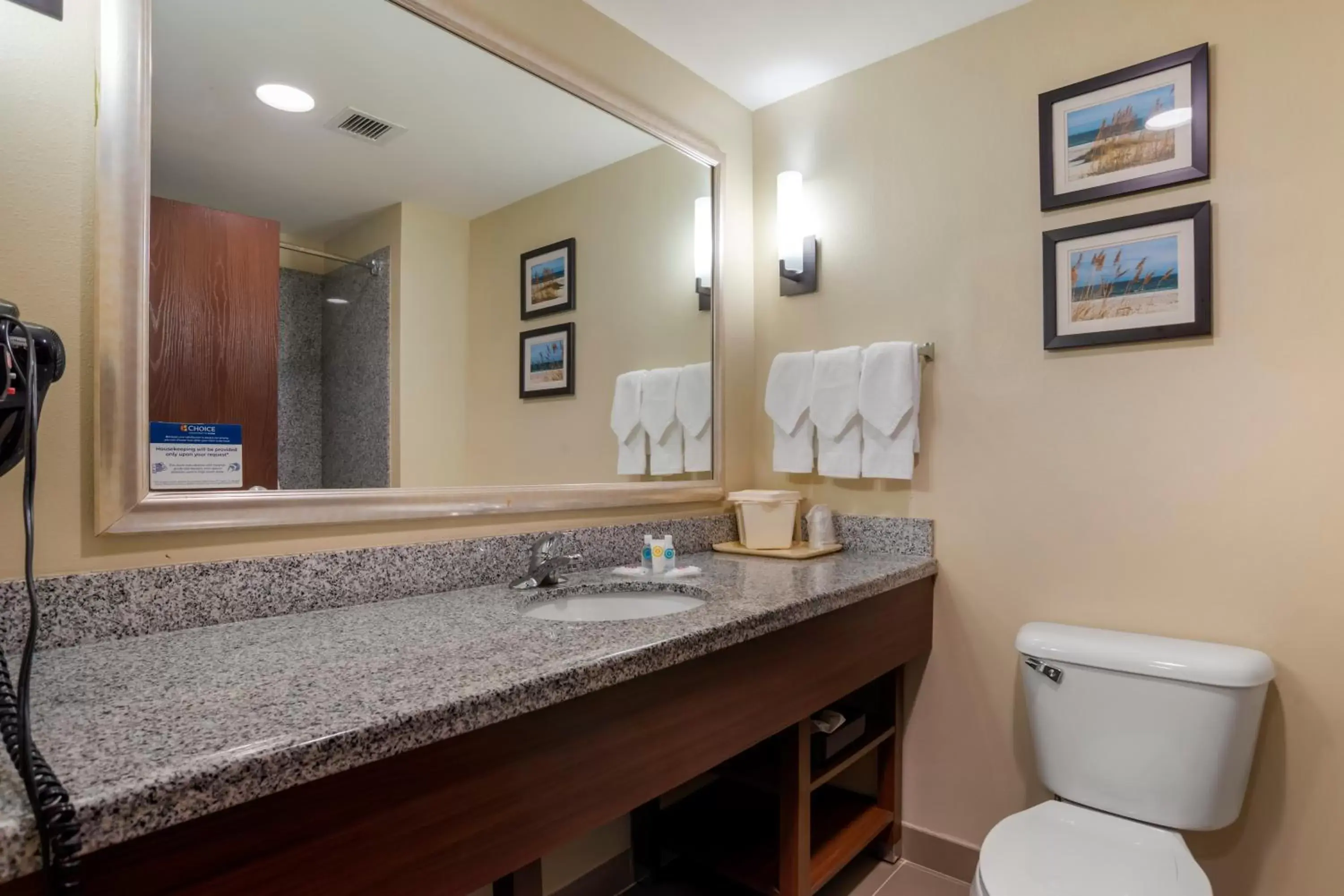 Bathroom in Comfort Suites Foley - North Gulf Shores