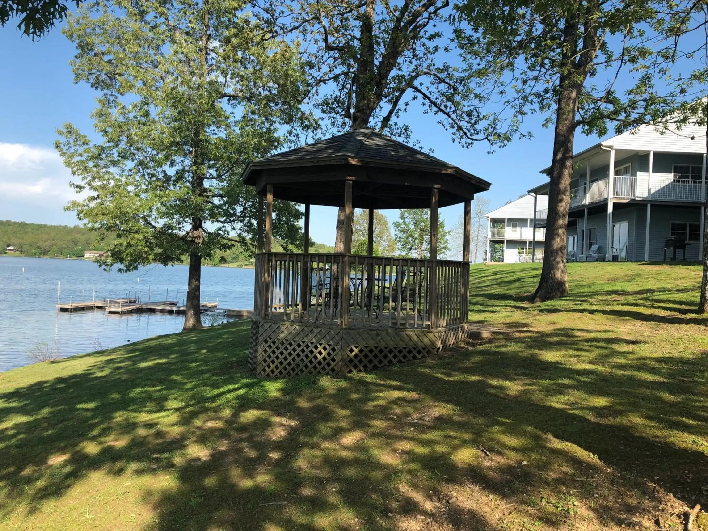 Seating area in Crown Lake Resort & RV