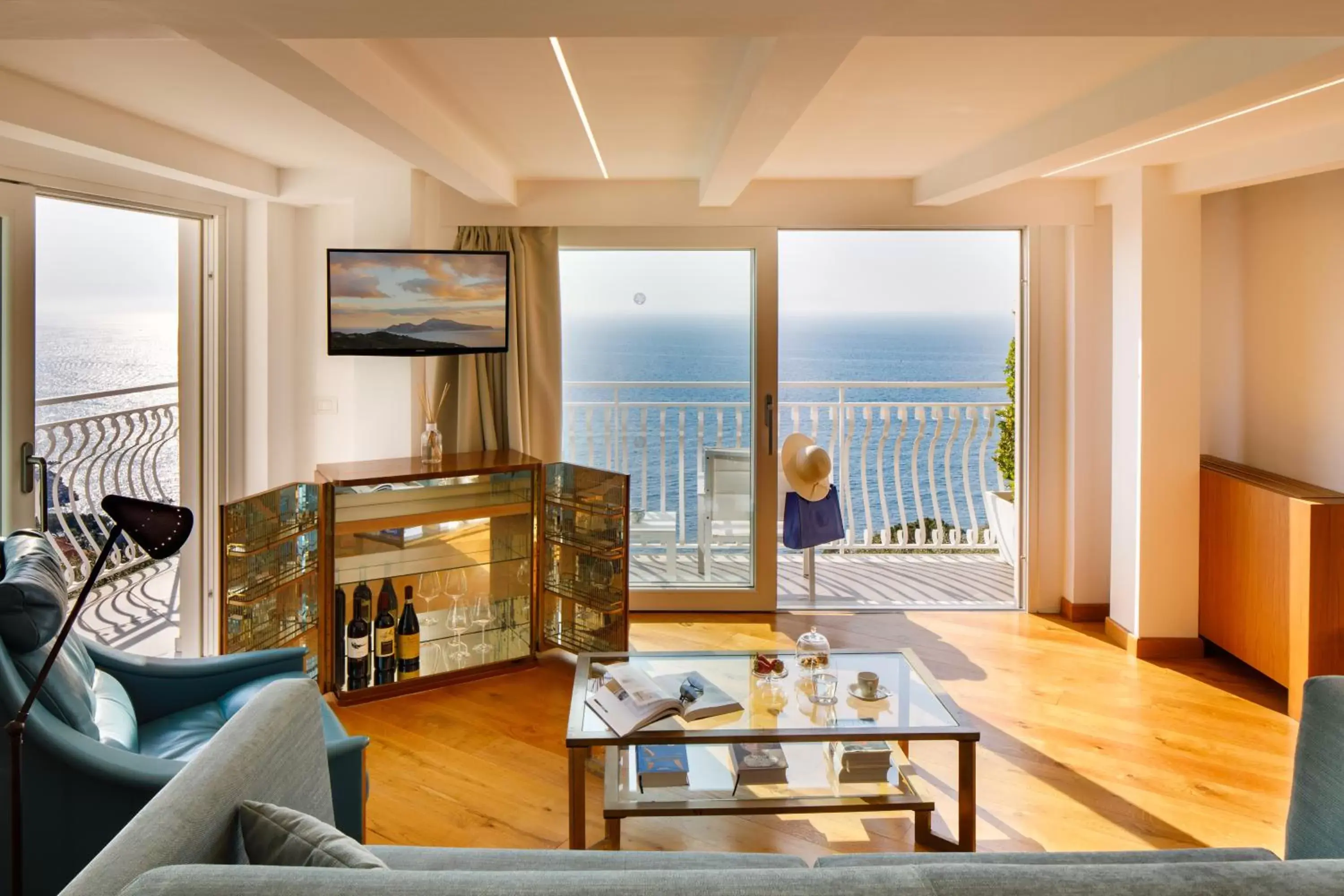 Balcony/Terrace, Sea View in Villa Fiorella Art Hotel