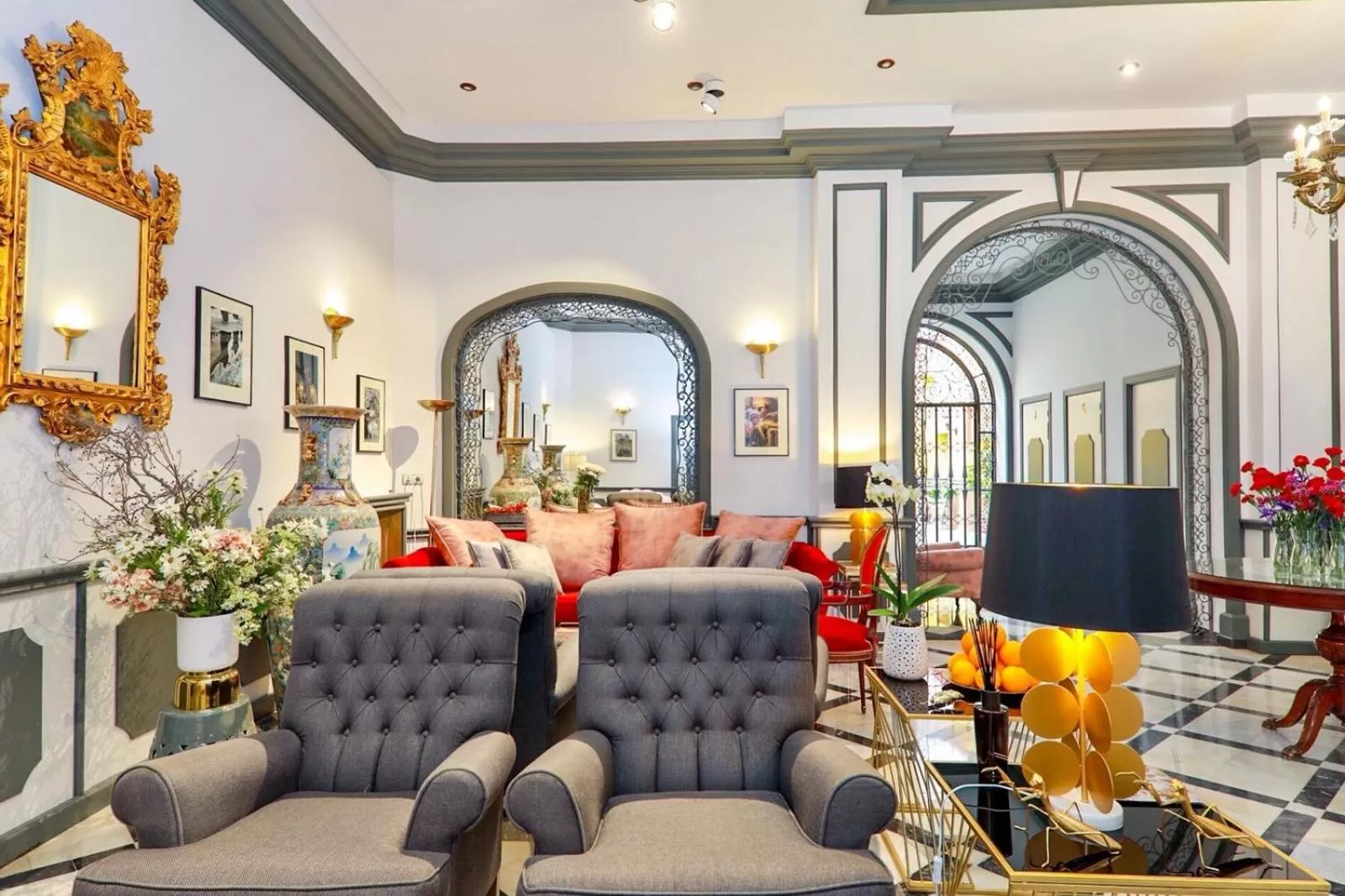 Living room in Hotel Sevilla