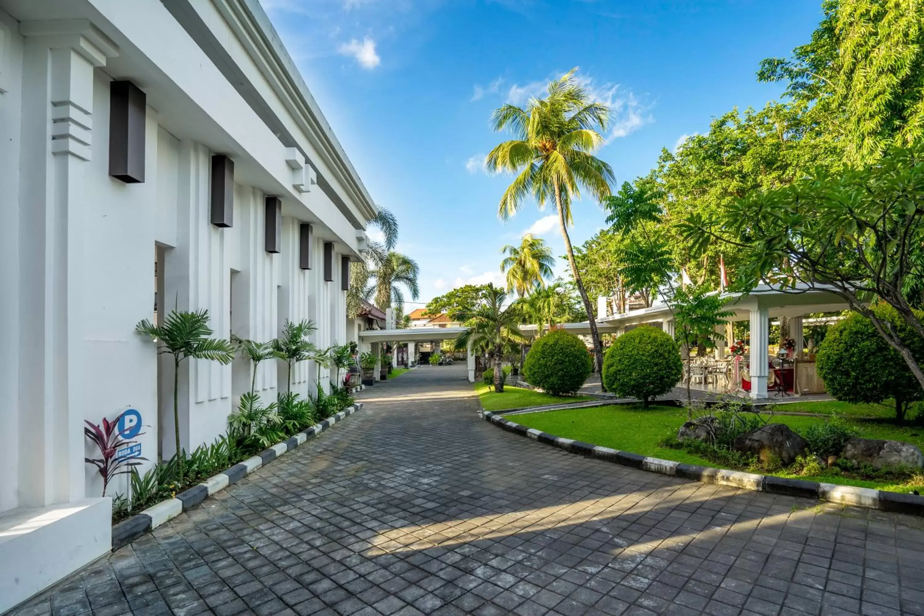 Facade/entrance in Inna Bali Heritage Hotel