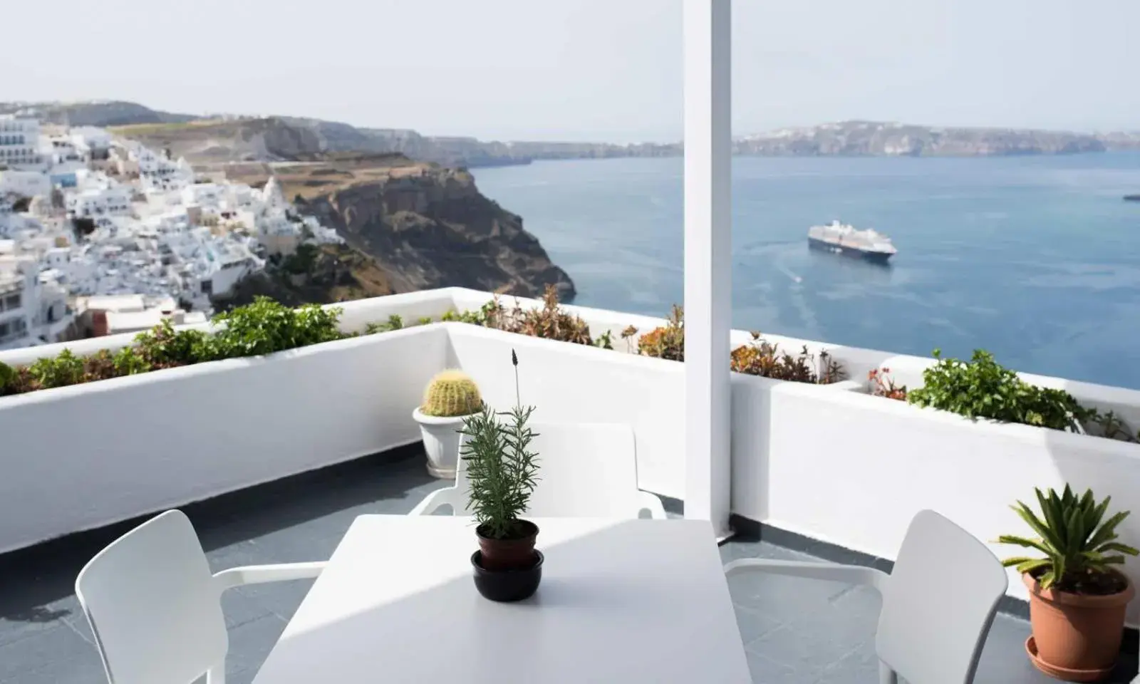 Landmark view in Kastro Suites