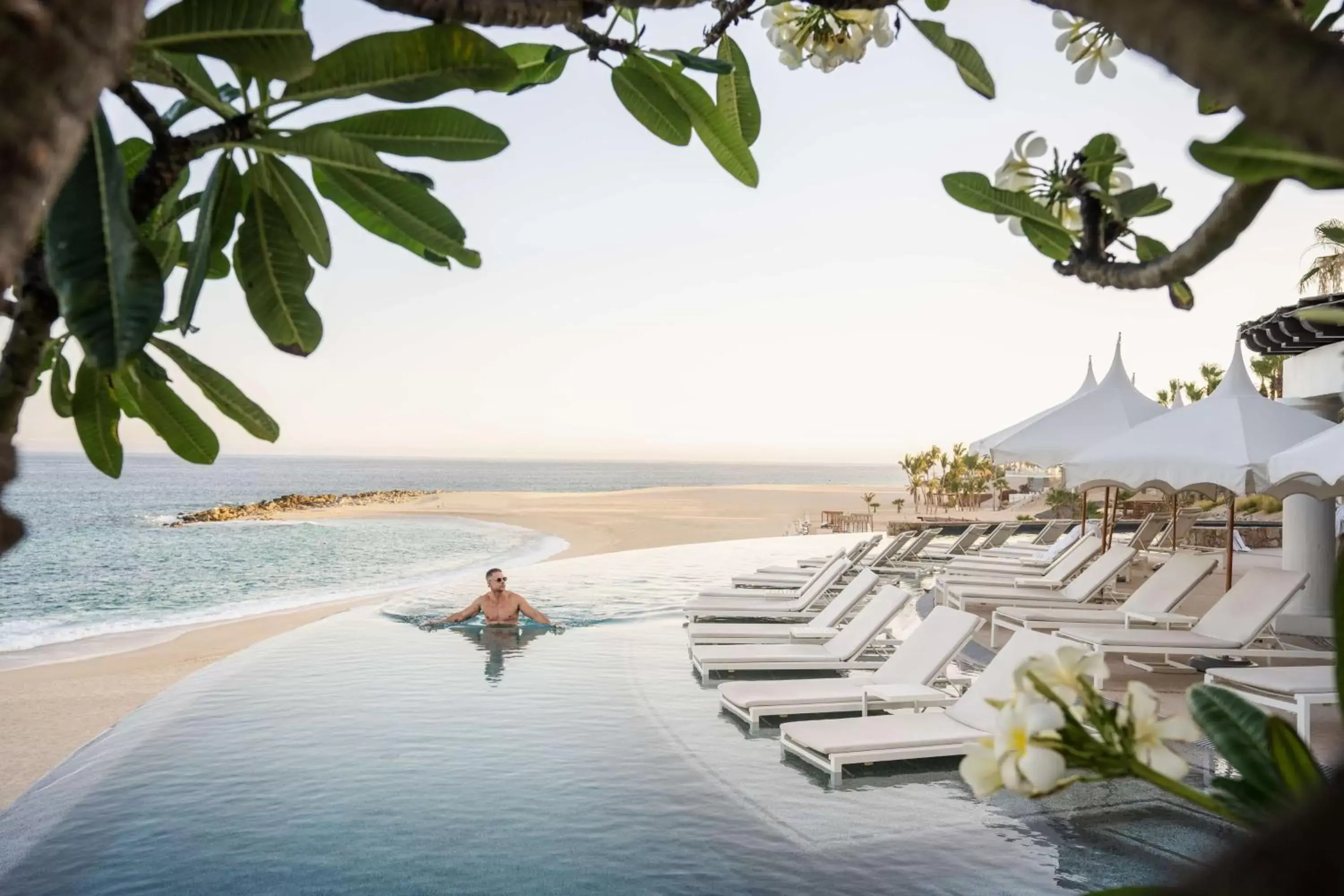 Pool view, Beach in Hilton Los Cabos