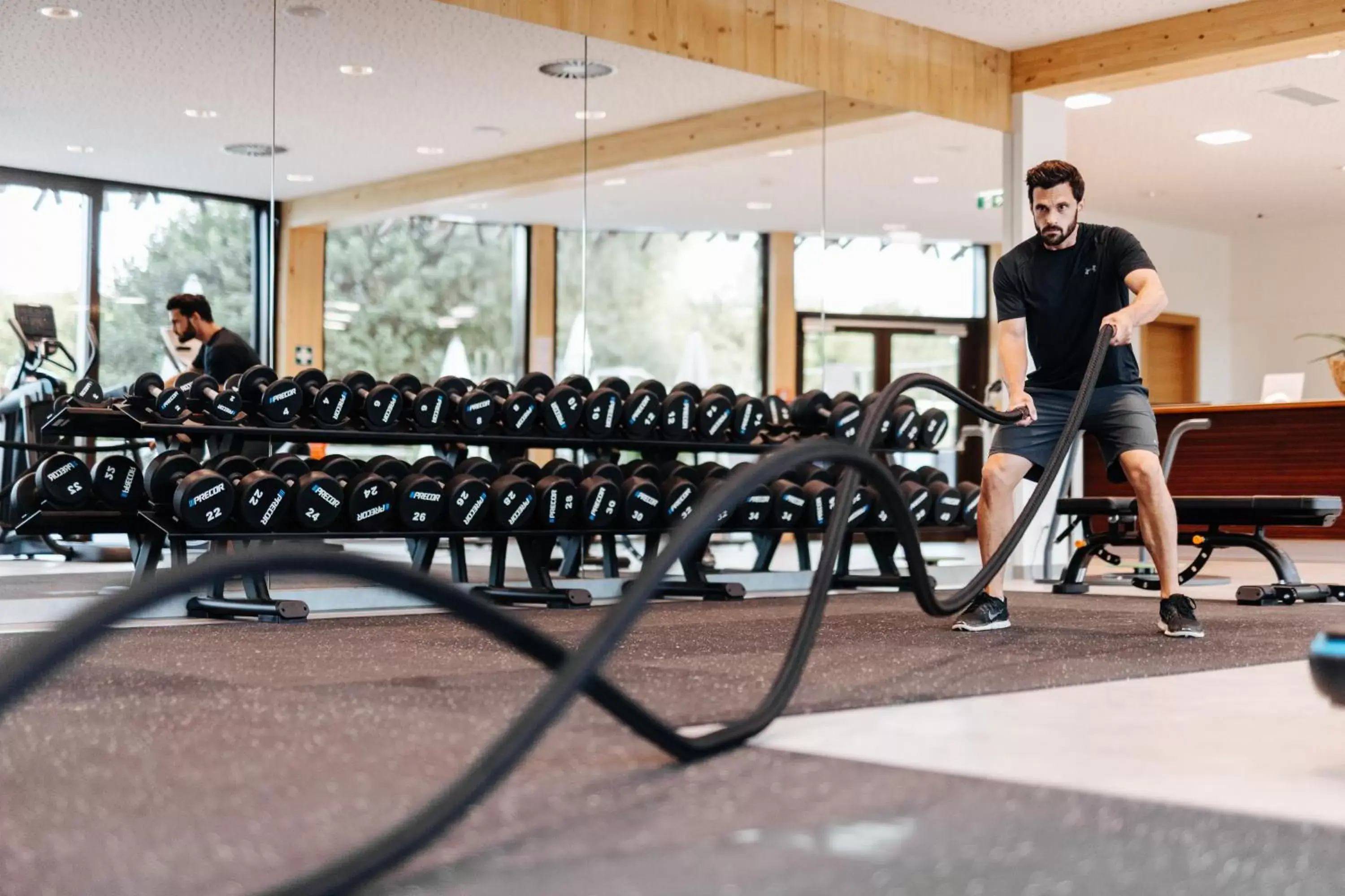 Fitness centre/facilities in Seepark Wörthersee Resort