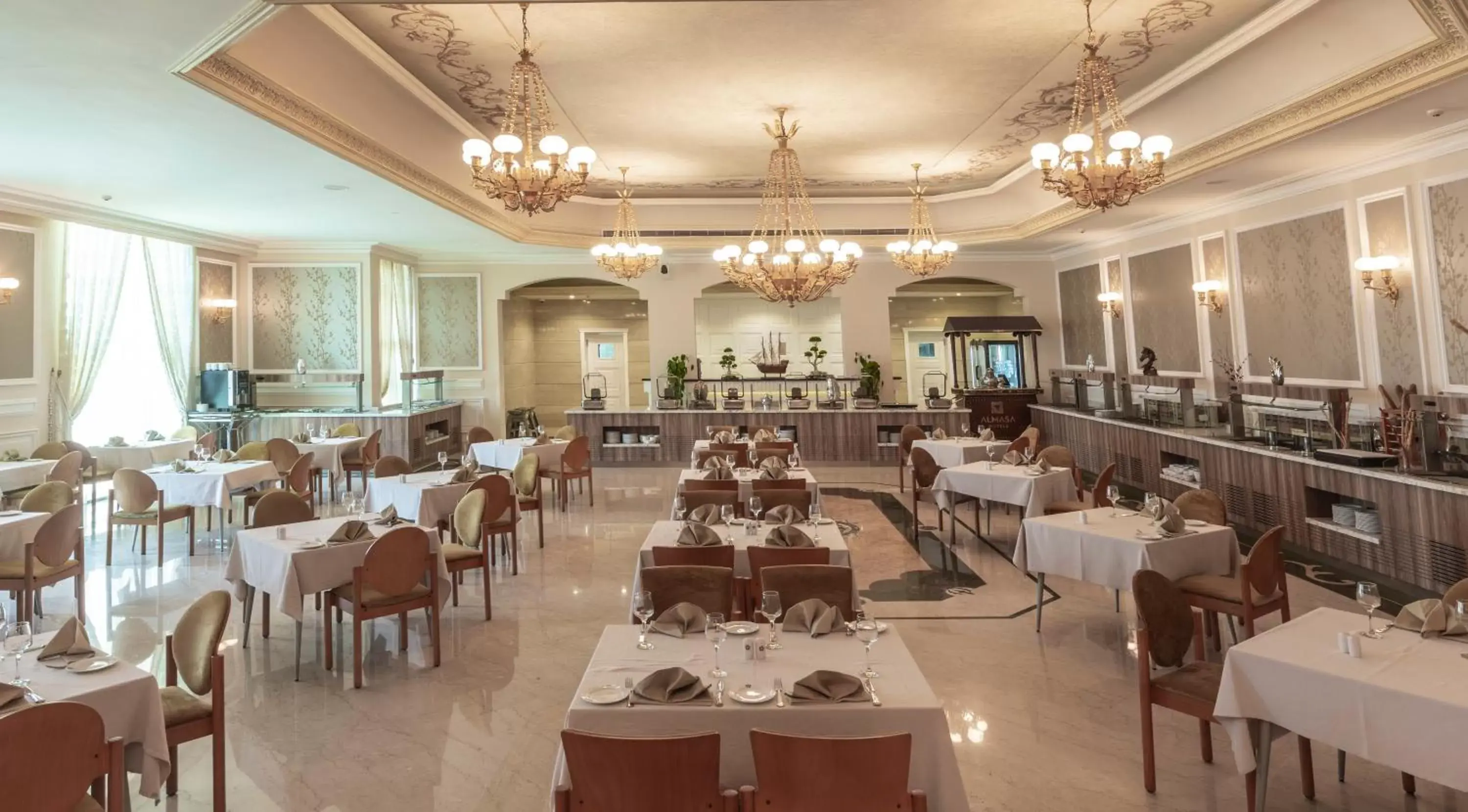 Buffet breakfast, Restaurant/Places to Eat in Al Masa Hotel