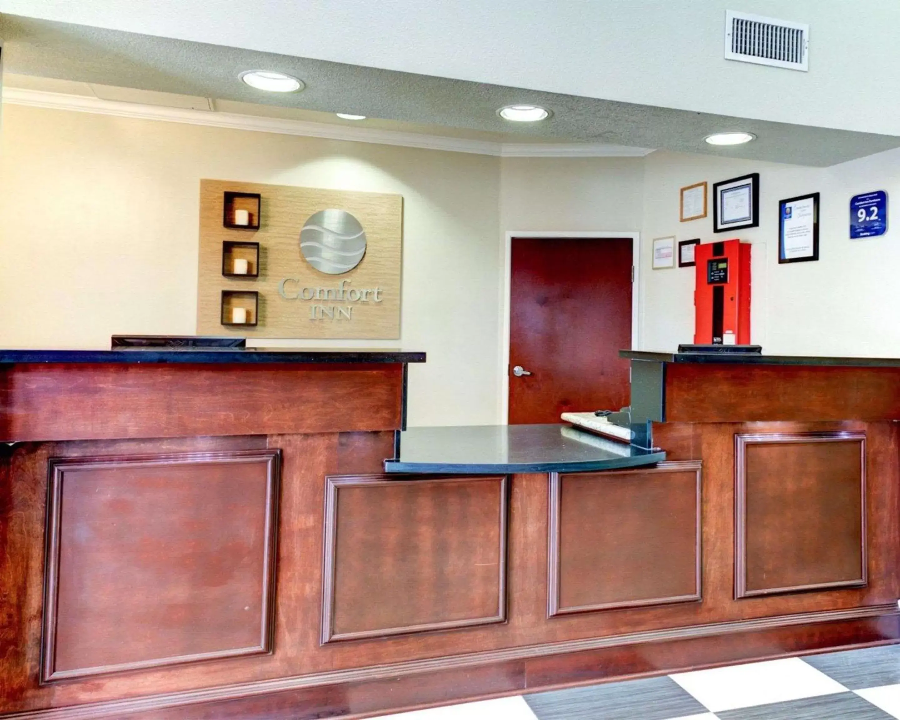 Lobby or reception, Lobby/Reception in Comfort Inn Corsicana East