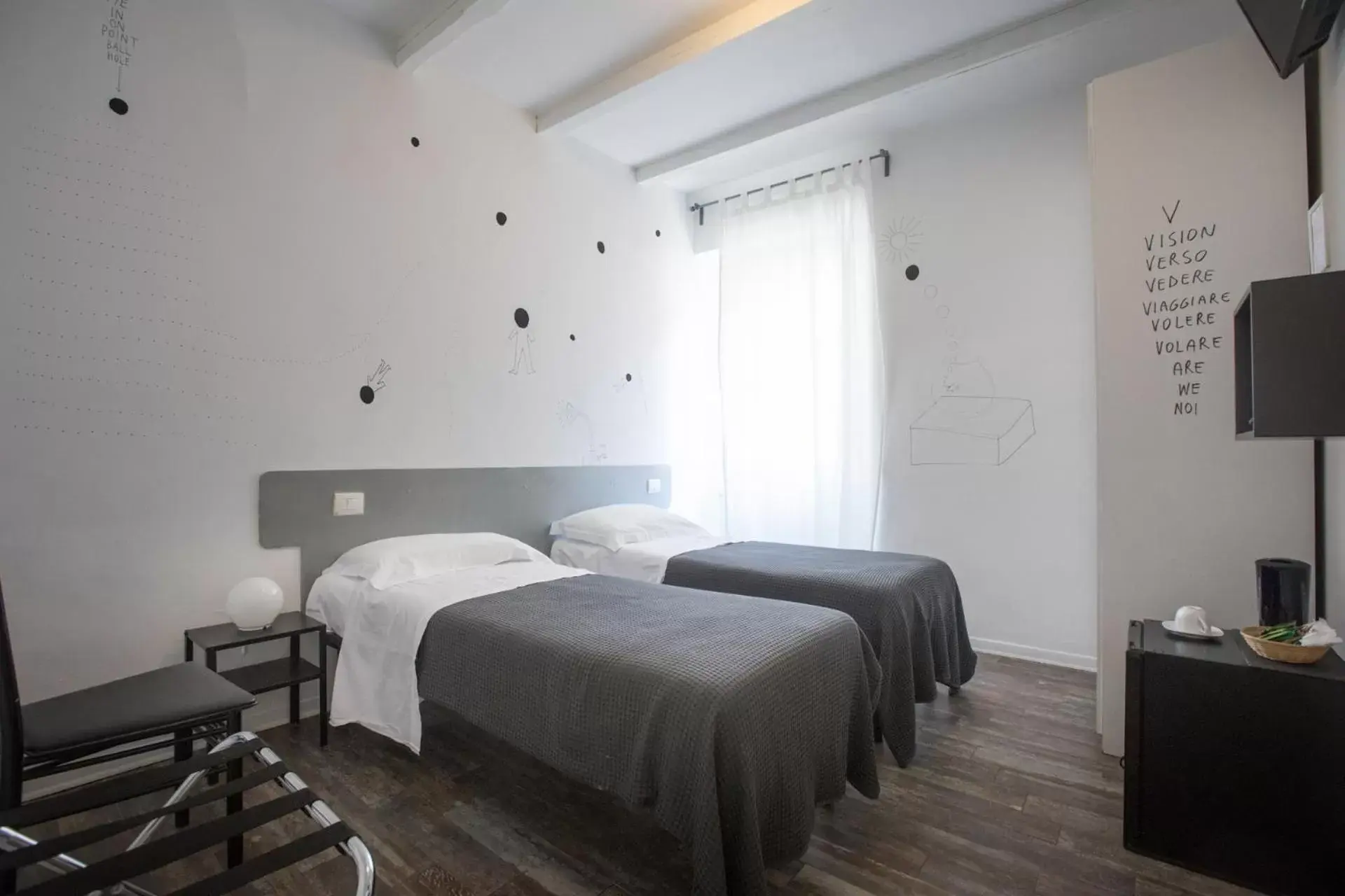 Bed in Boutique Hotel Novecento