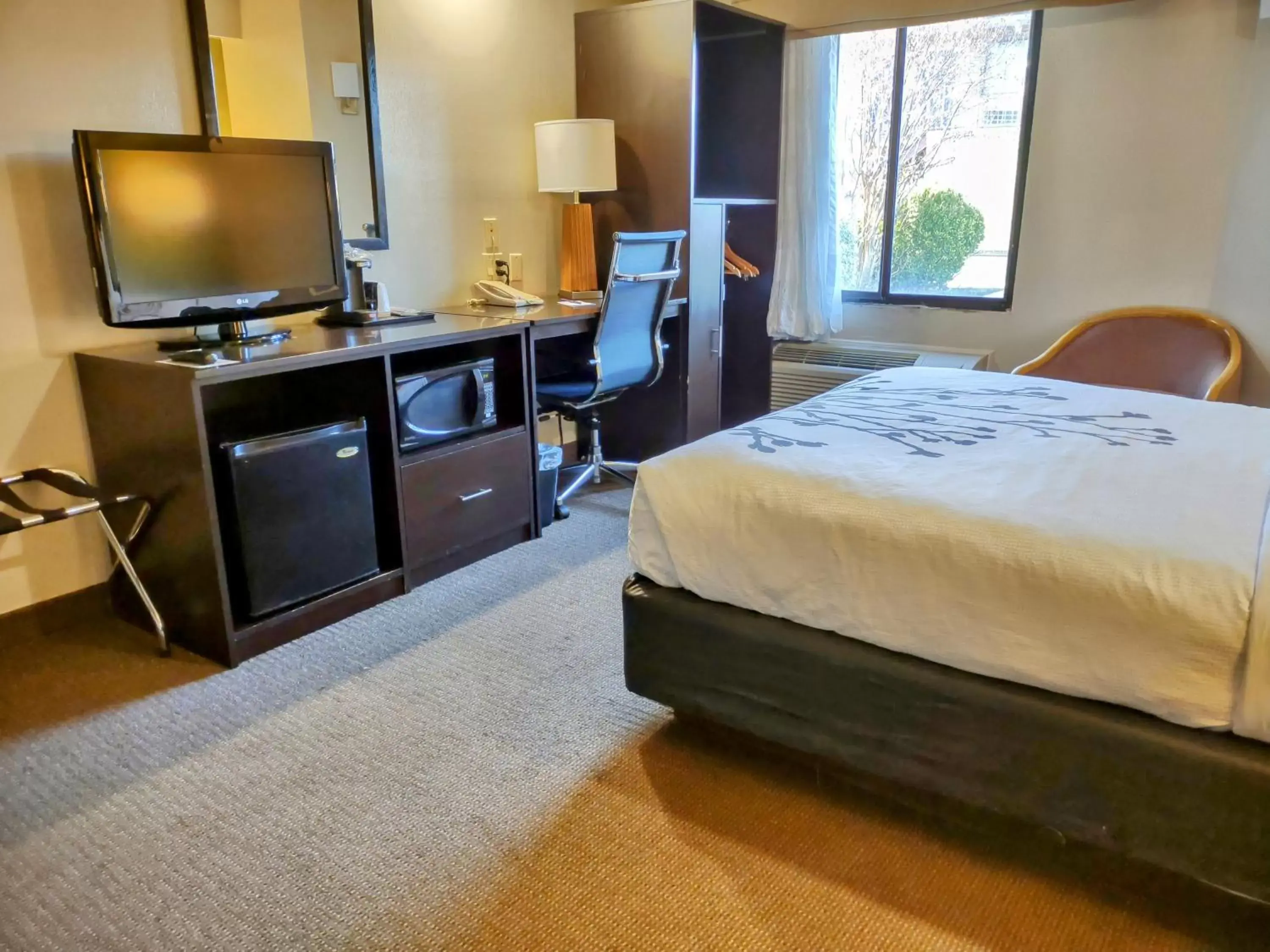 TV and multimedia, Bed in Sleep Inn Fredericksburg North TV and multimedia, Bed in Sleep Inn Fredericksburg North