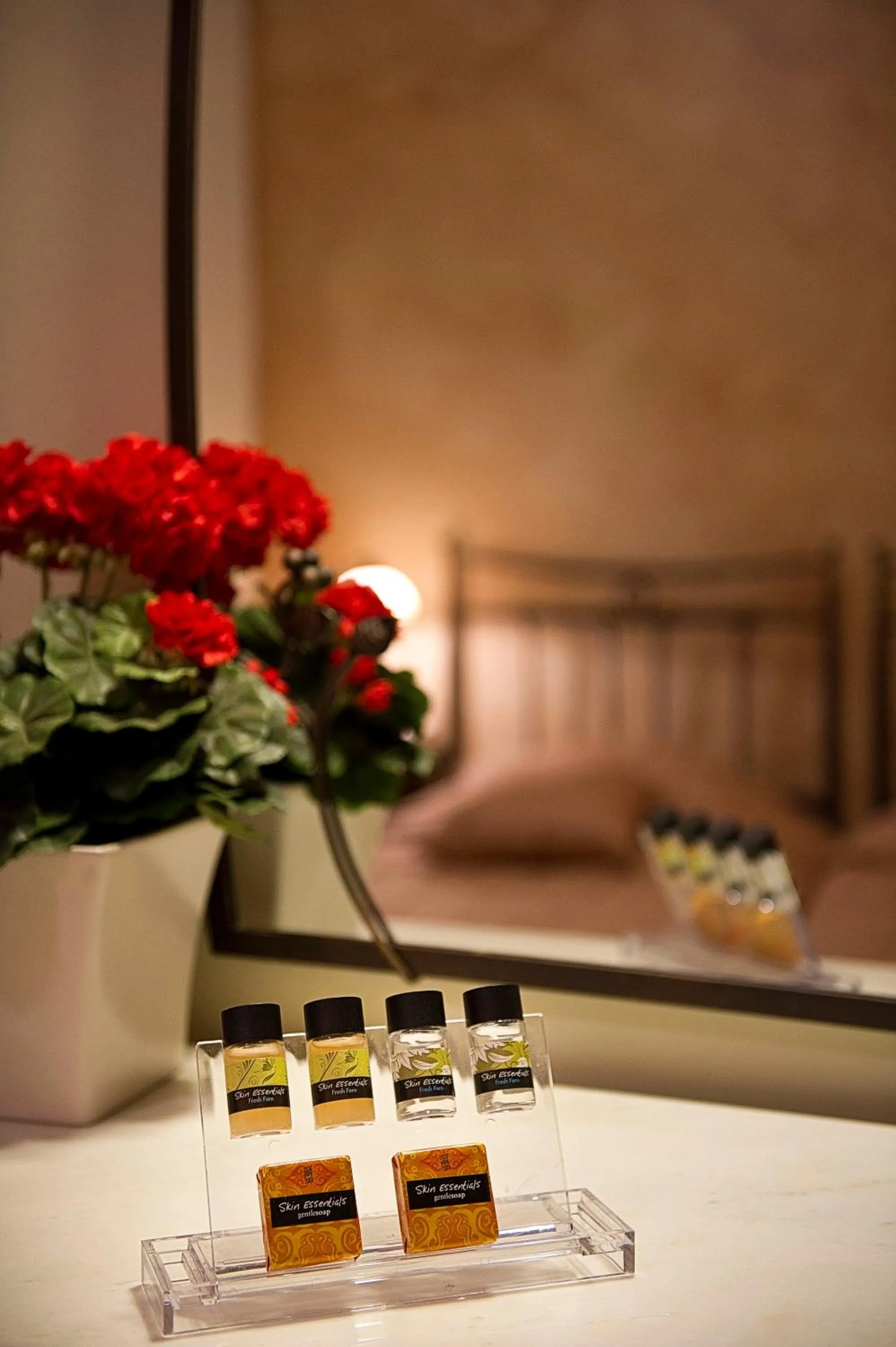 Bedroom, Bed in Marble House