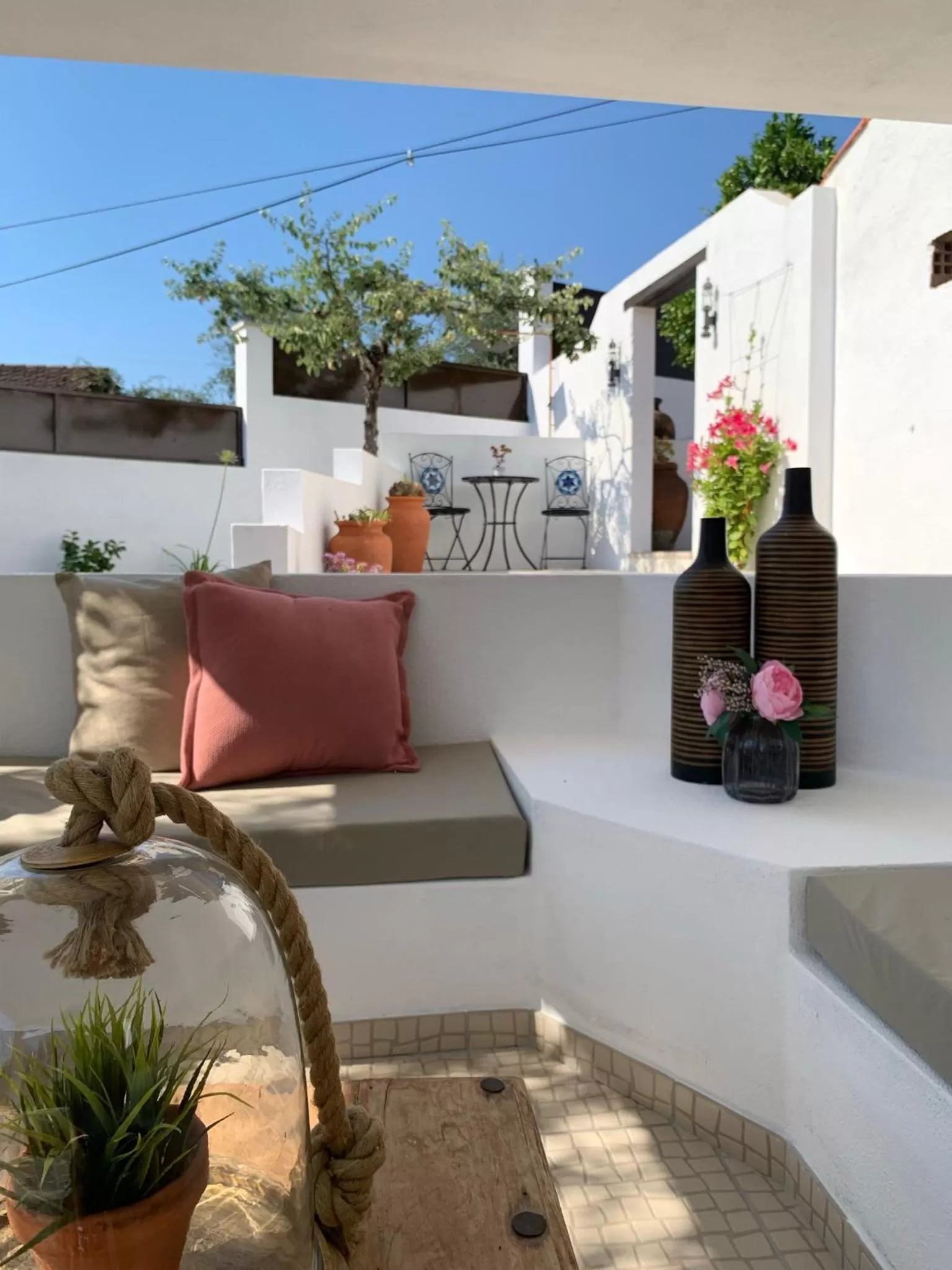 Seating area in Casa Da Oliveira
