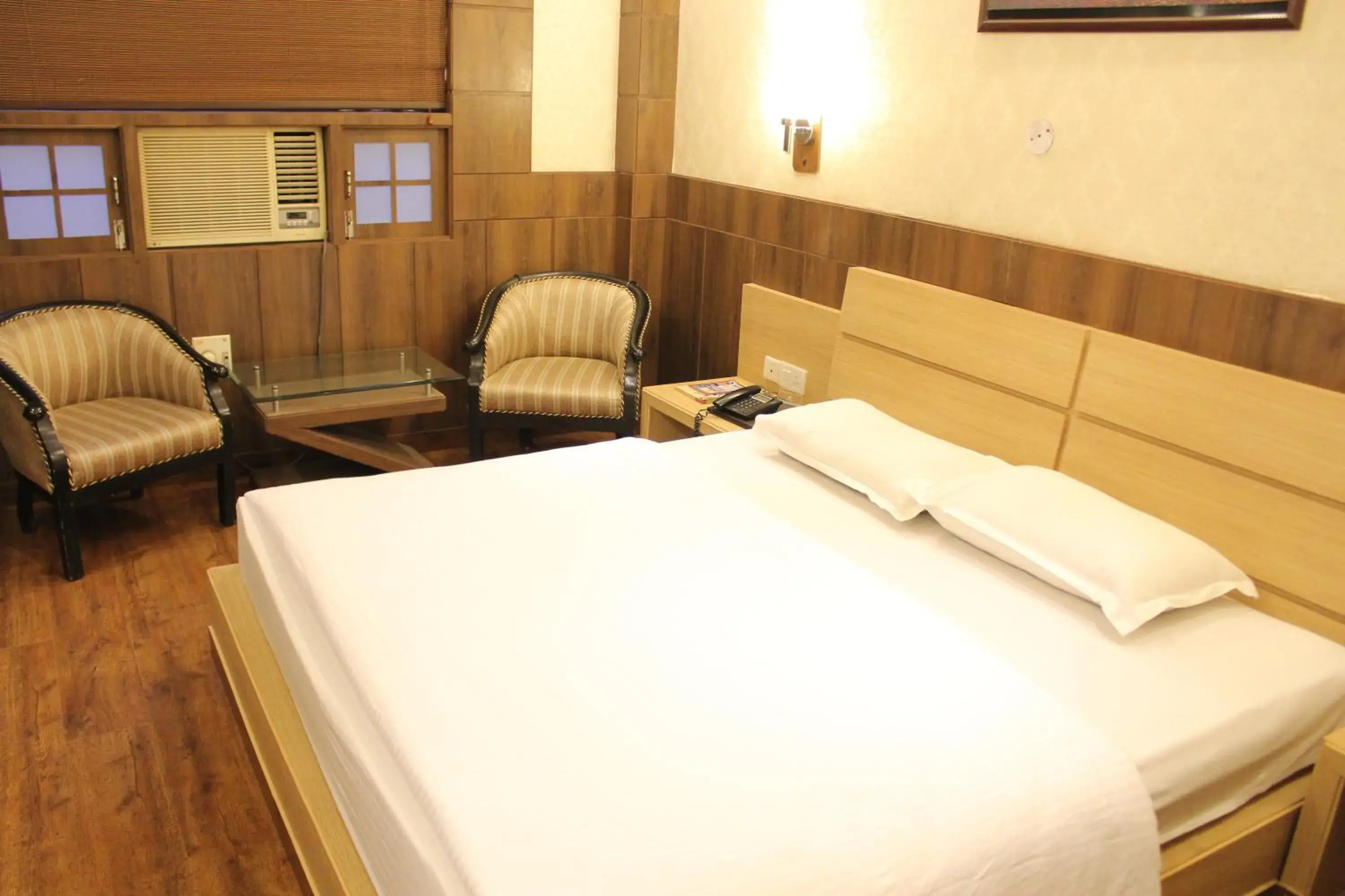 Bed in Hotel The Grand Chandiram