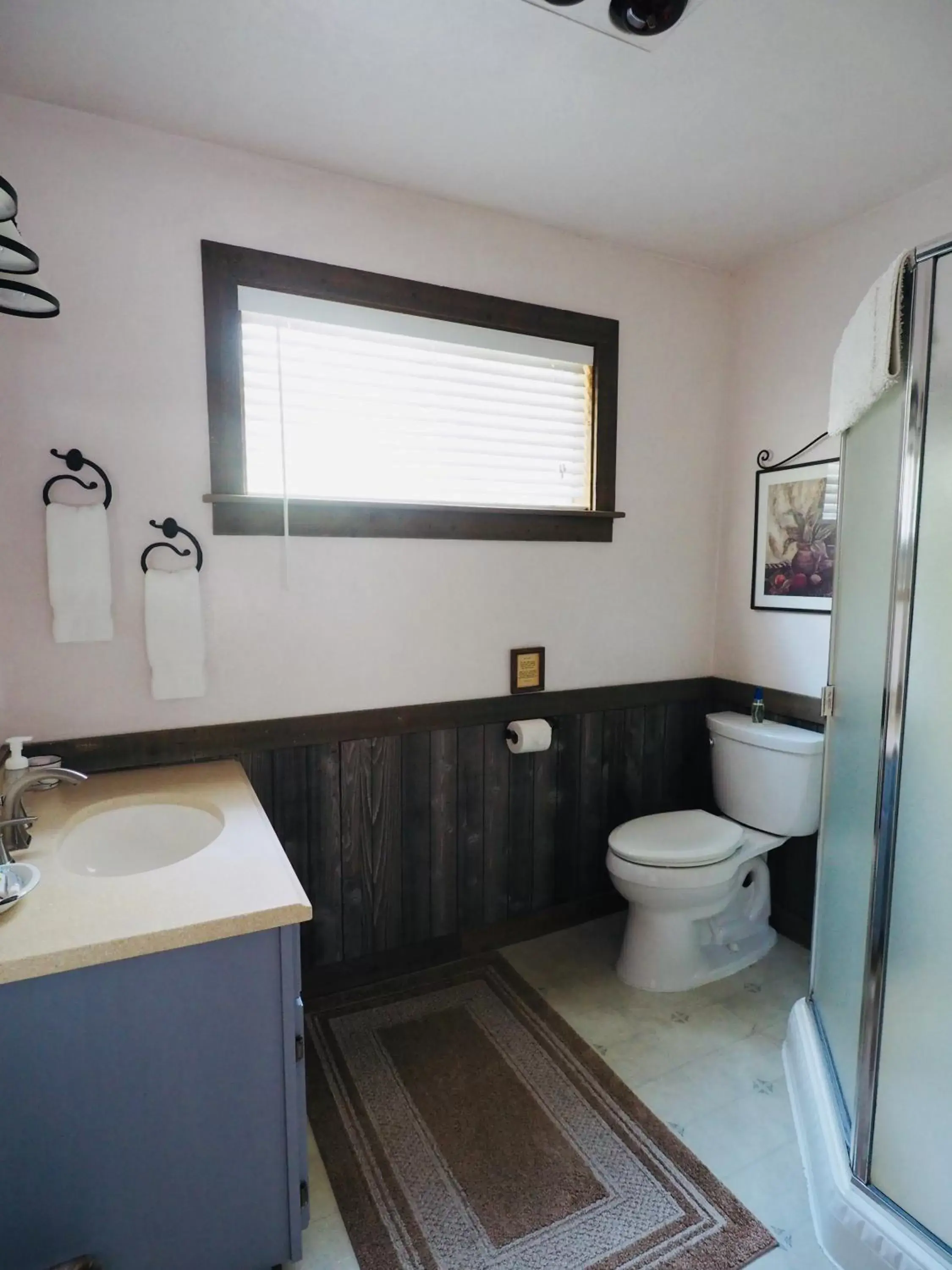 Bathroom in Mine and Farm, The Inn at Guerneville, CA