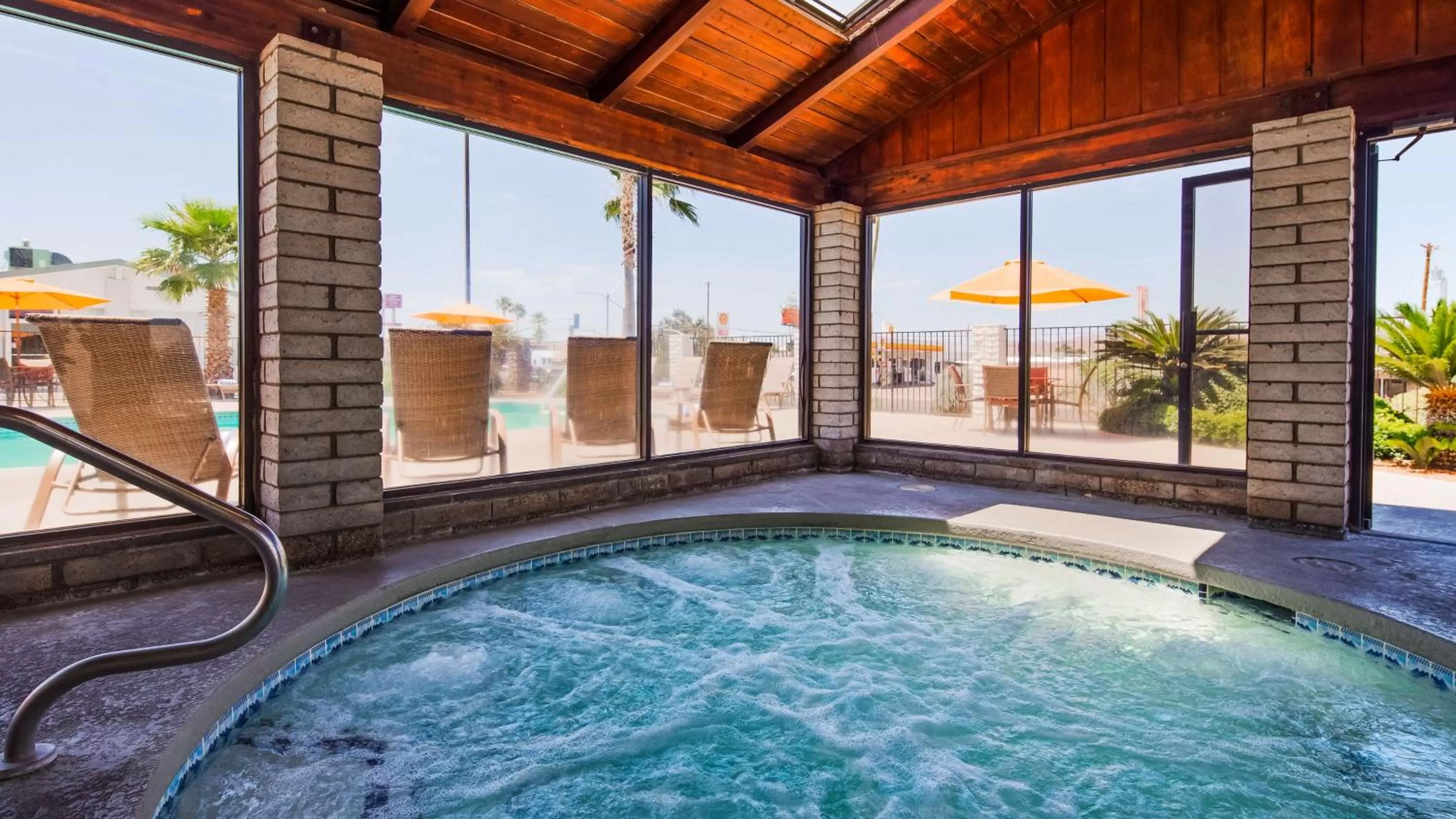 Pool view in Best Western Plus King's Inn and Suites